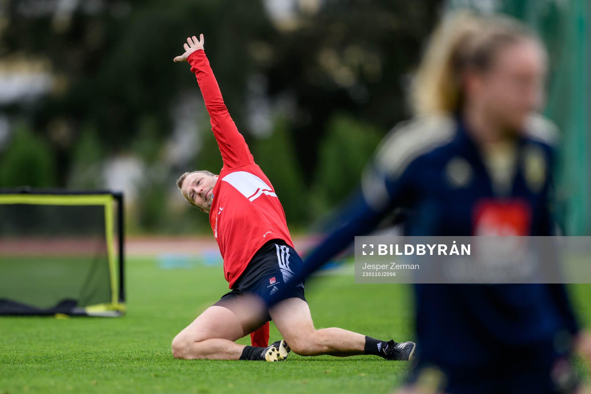 performance manager Pontus Ekblom of the Swedish women's