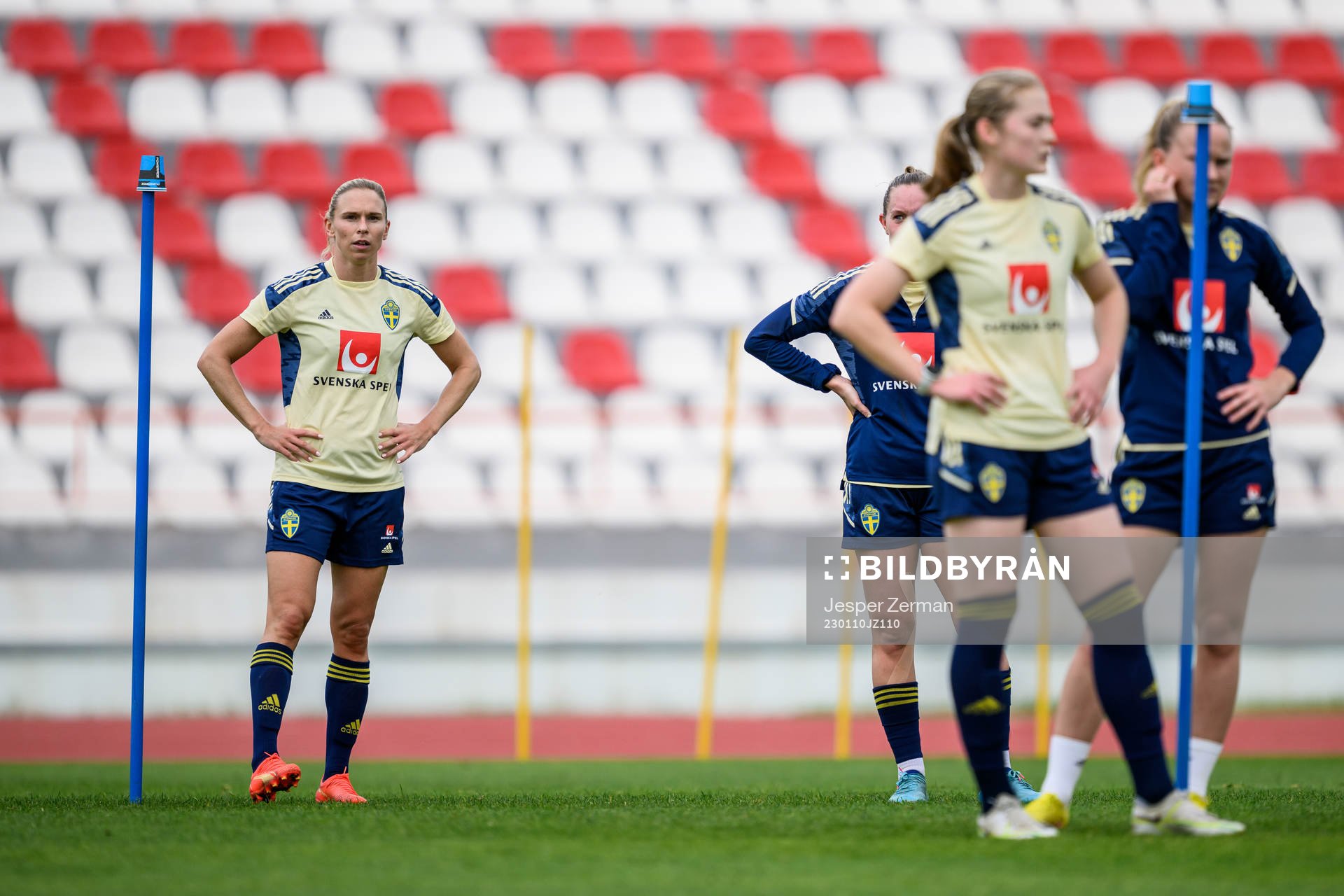 Jonna Andersson of the Swedish women's football national