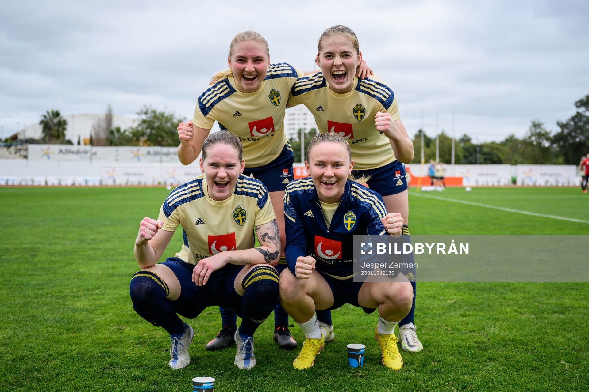 Stinalisa Johansson, Paulina Nyström, Linn Vickius and