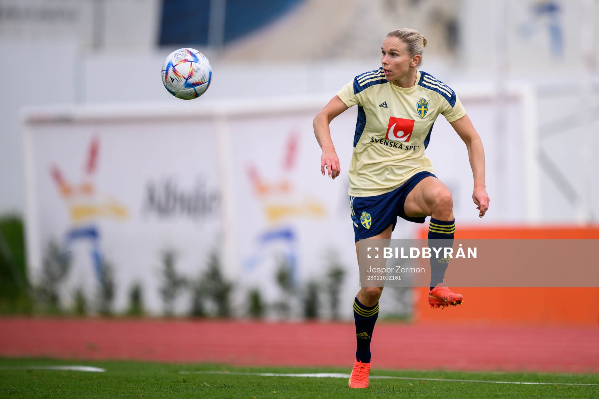 Jonna Andersson of the Swedish women's football national