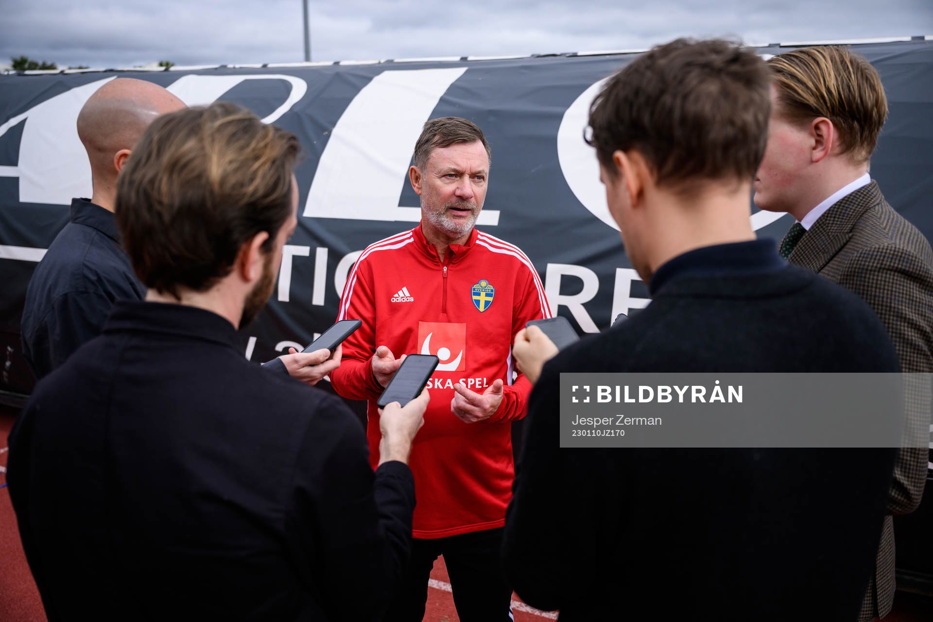 head coach Peter Gerhardsson of the Swedish women's