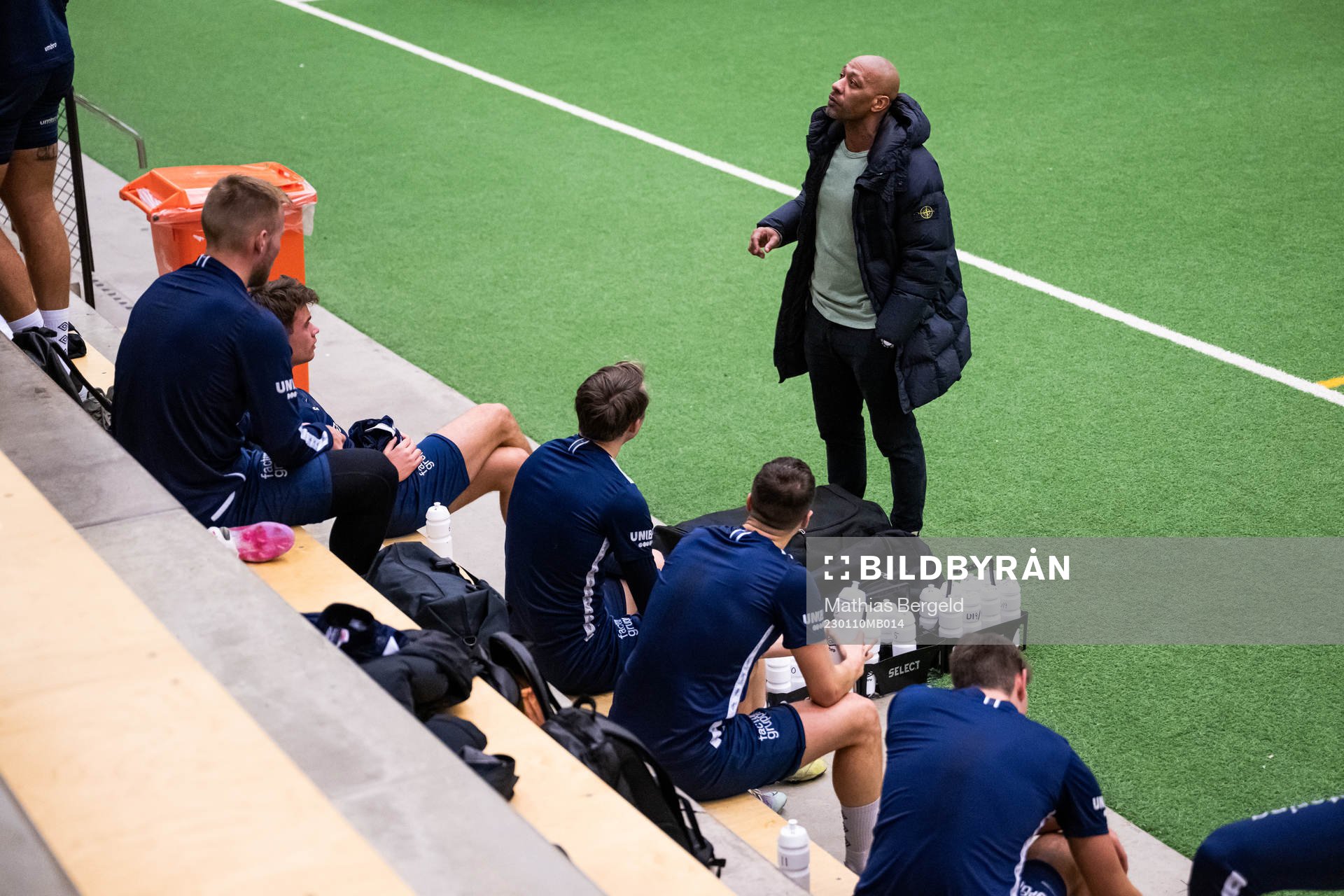 Tränare Jeffrey Aubynn