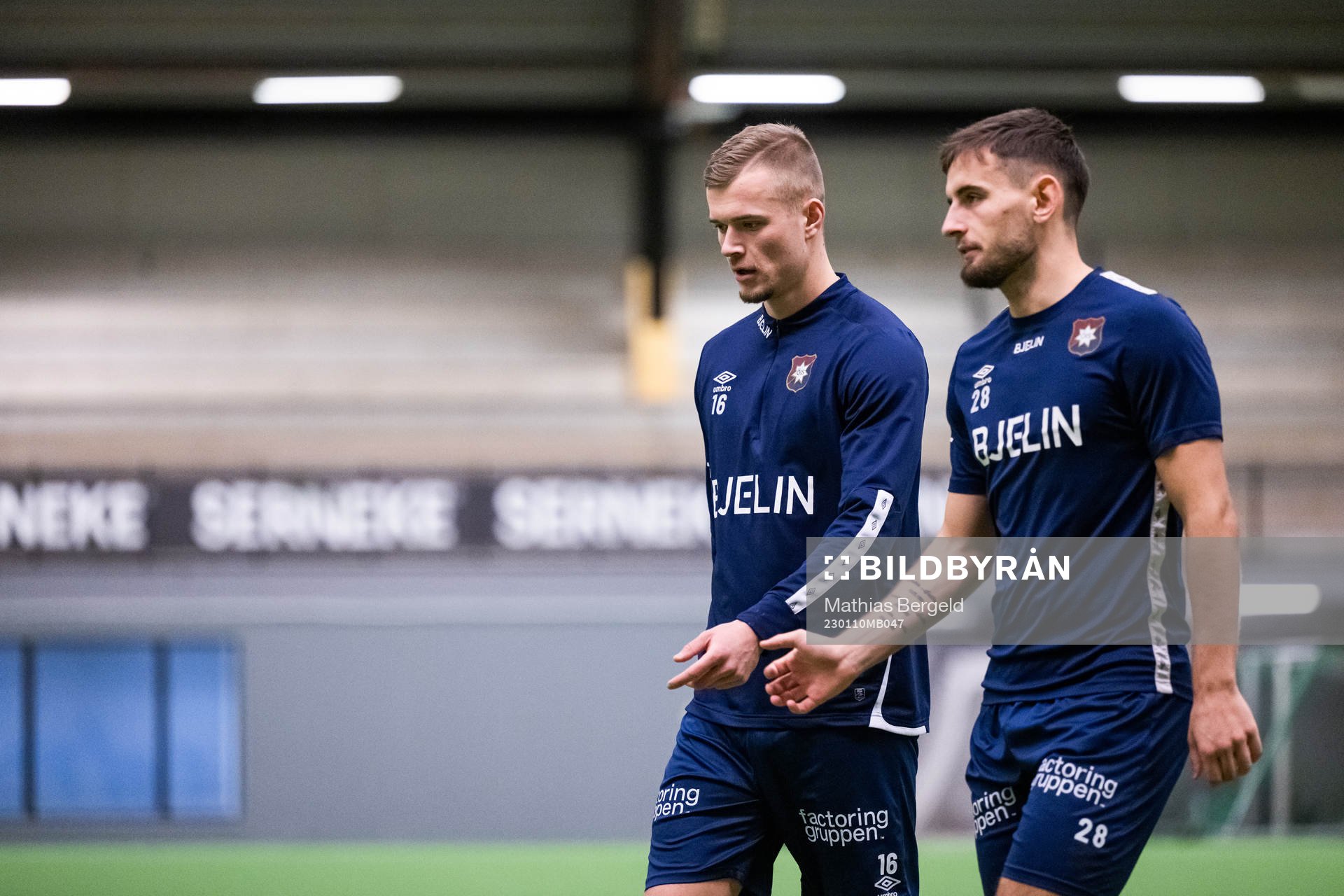 Alexander Ahl Holmström och Erion Sadiku