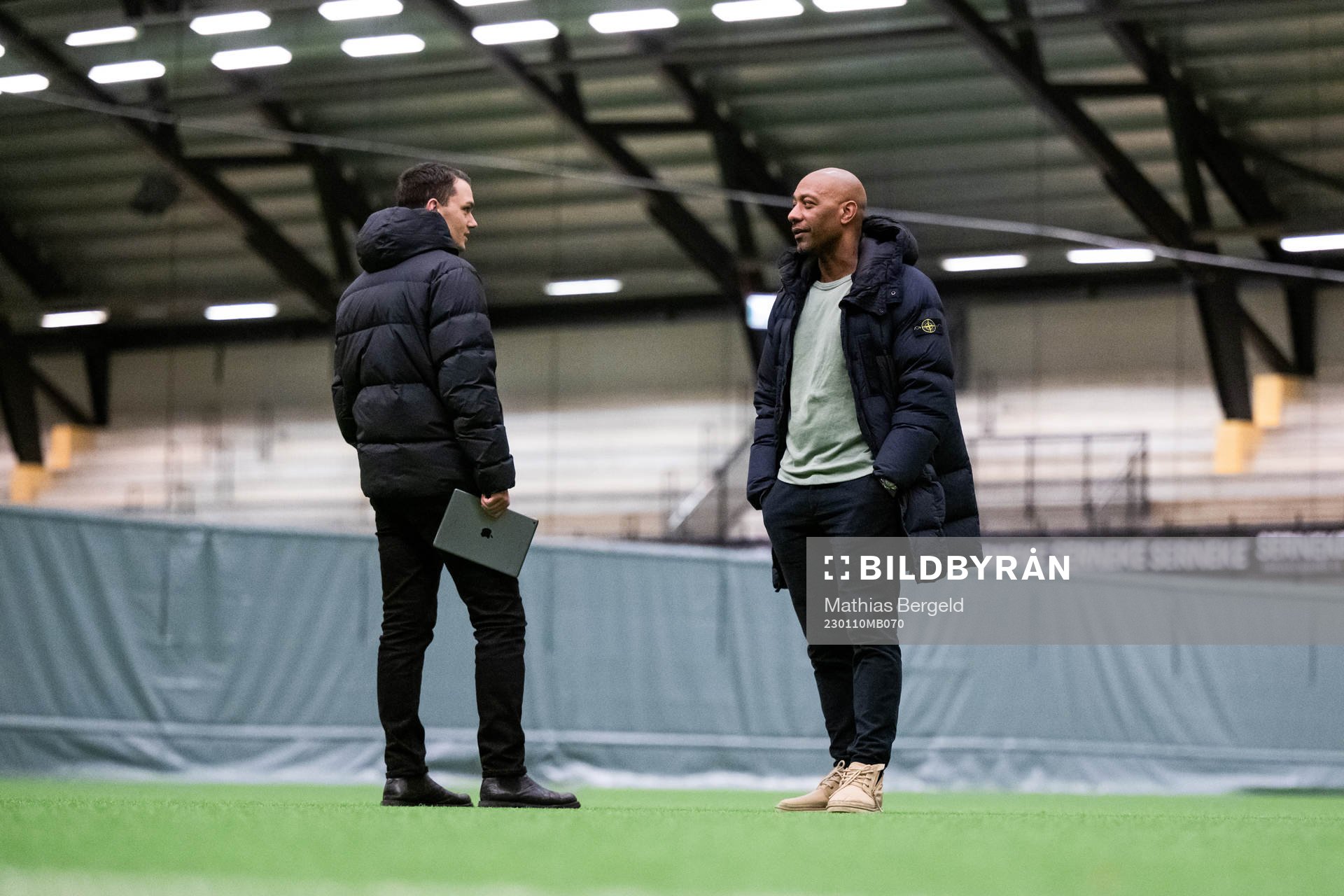 assisterande tränare Albin Sheqiri och tränare Jeffrey