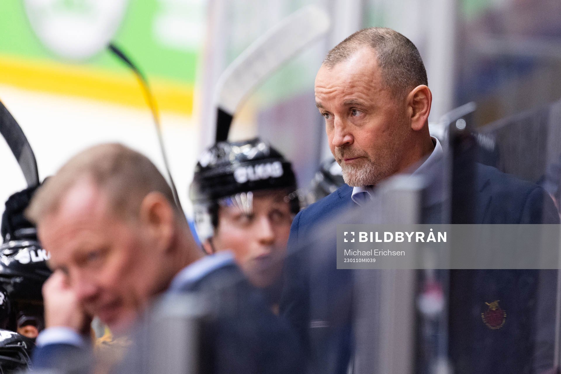 Head coach Thomas Berglund of Luleå