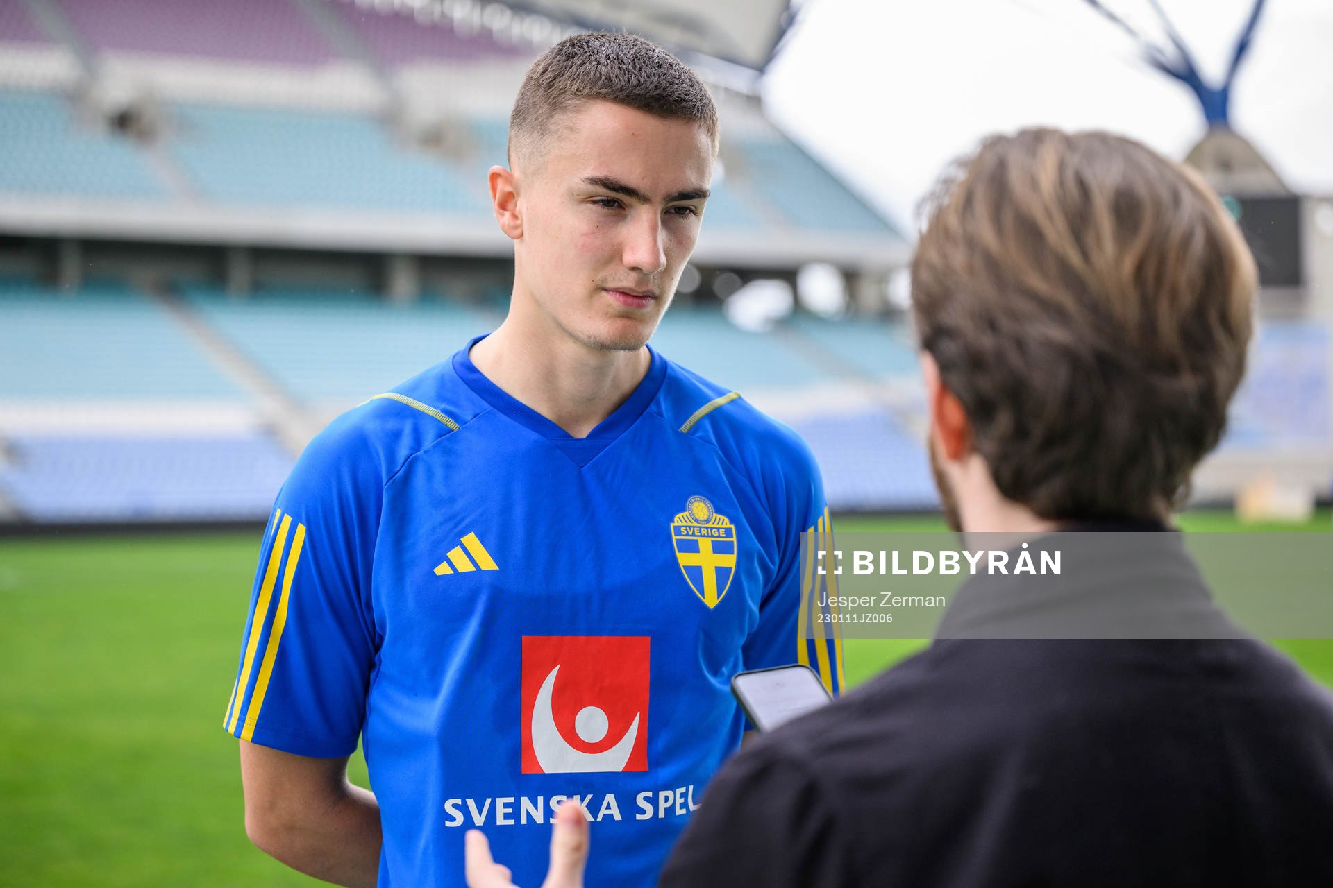 Gustaf Lagerbielke of the Swedish men's football national