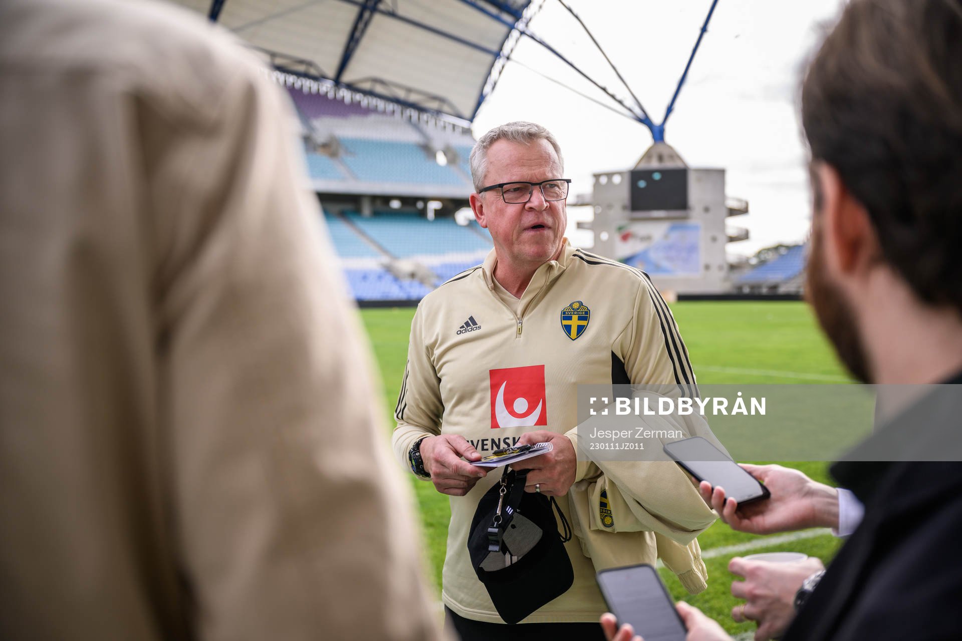 head coach Janne Andersson of the Swedish men's football