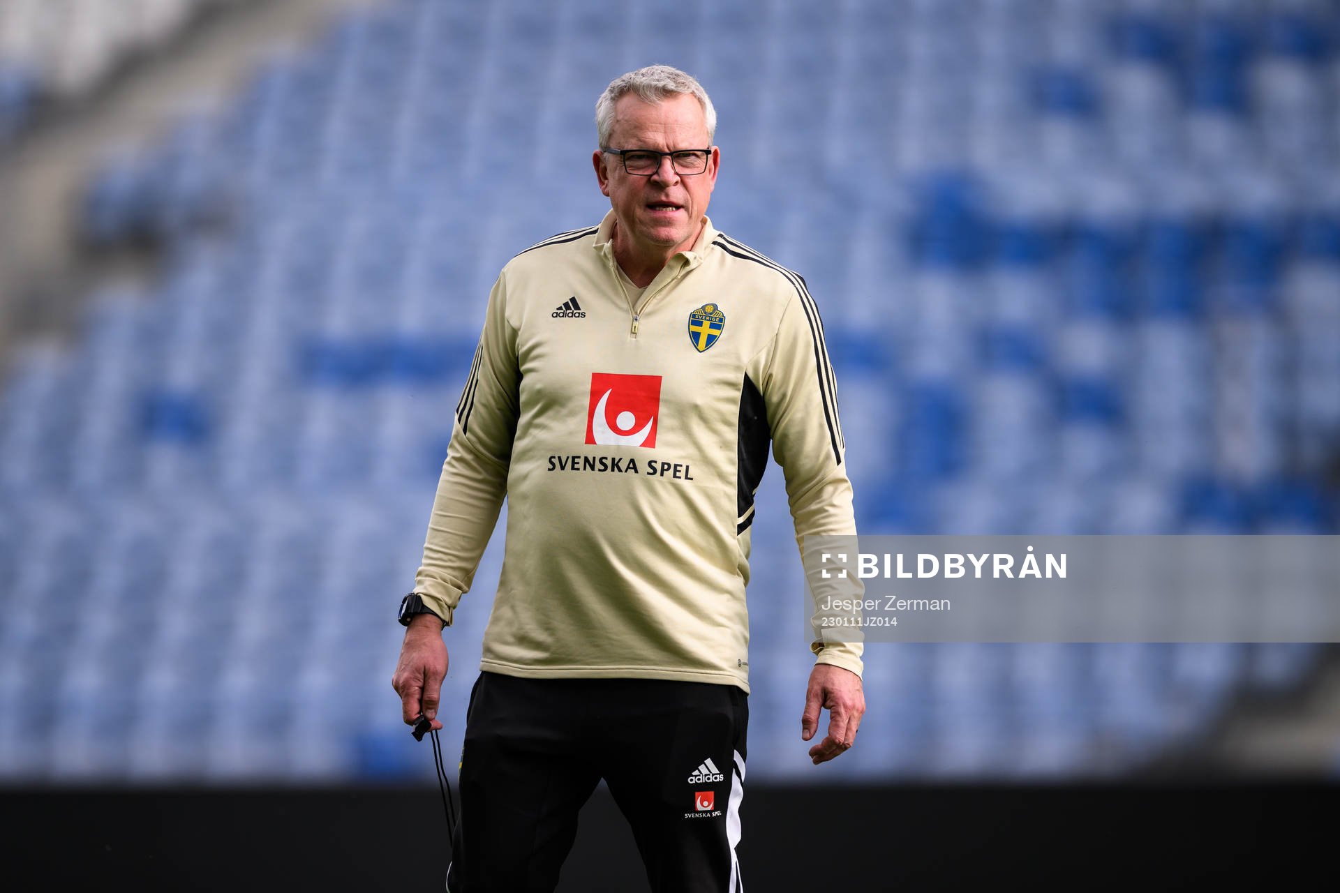 head coach Janne Andersson of the Swedish men's football