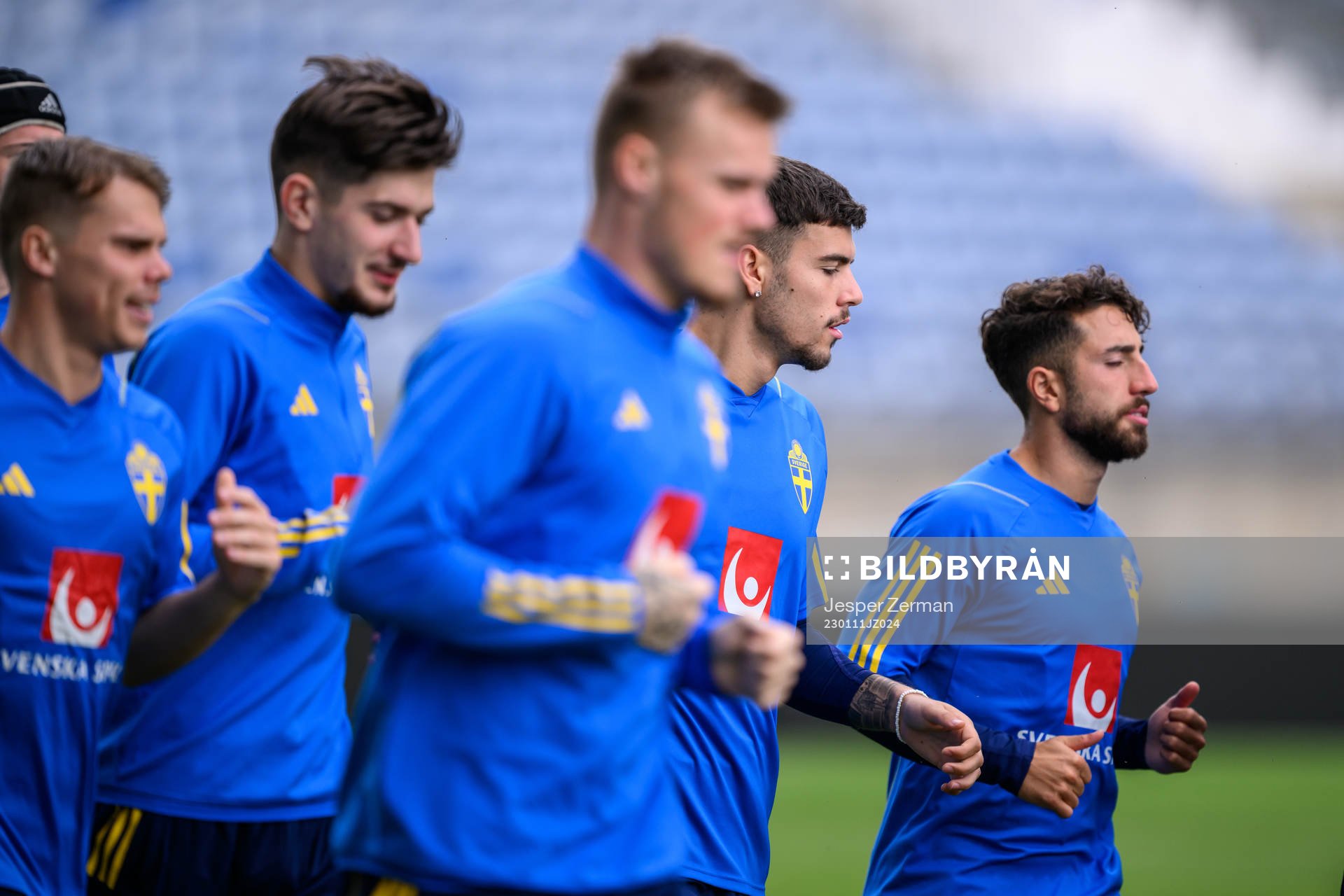 Edvin Kurtulus and Moustafa Zeidan of the Swedish men's