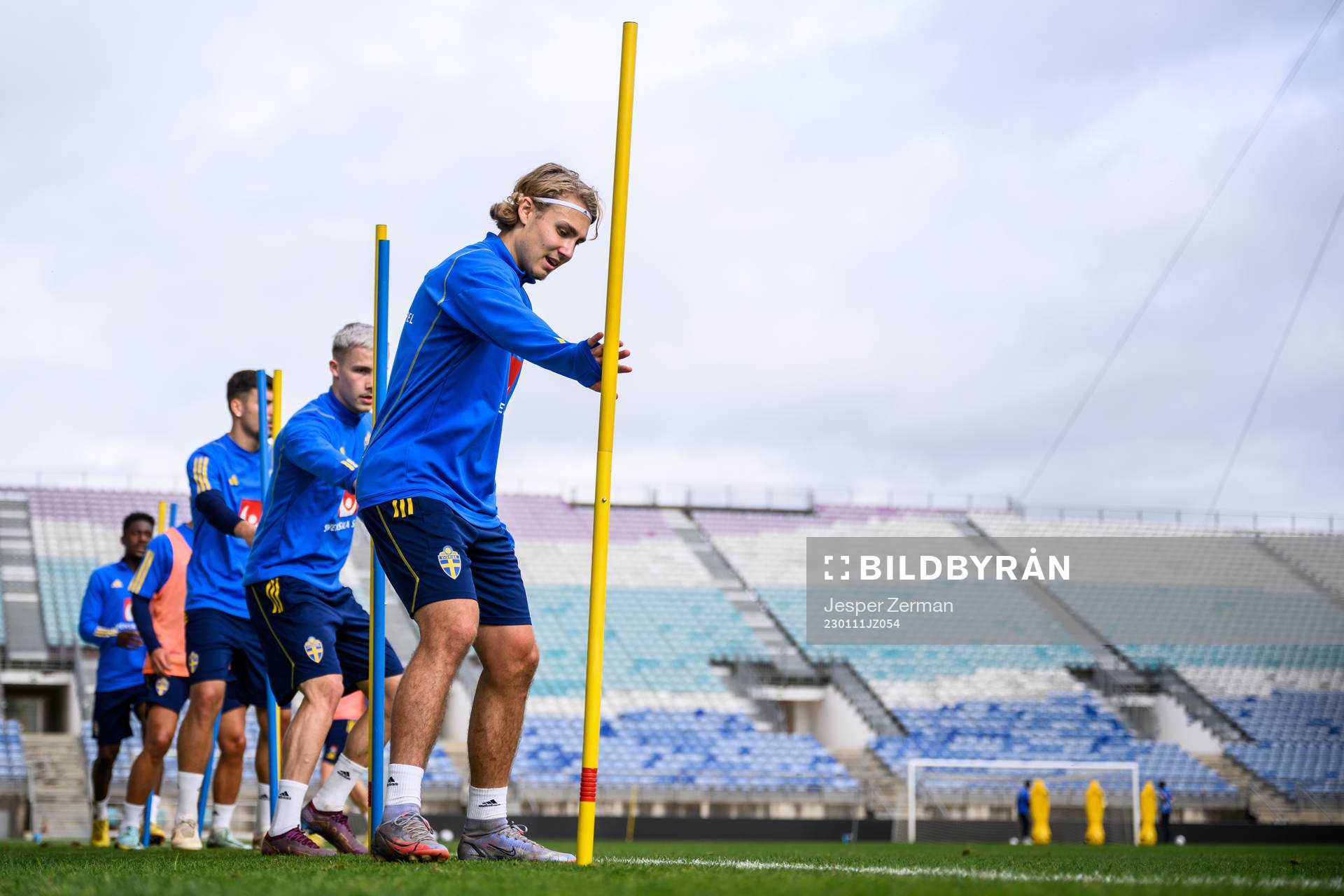 Sebastian Nanasi of the Swedish men's football national