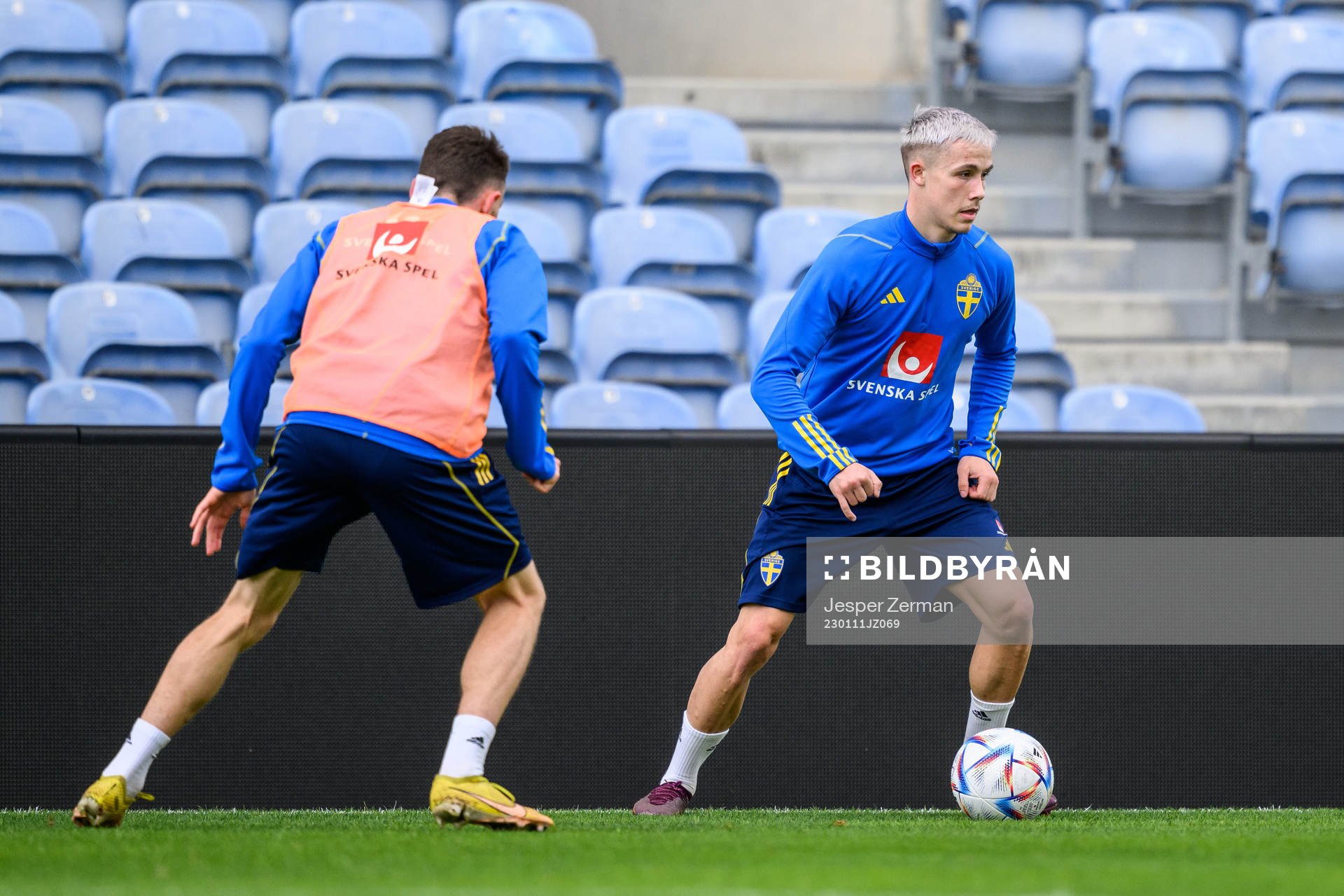 Jacob Ondrejka of the Swedish men's football national team