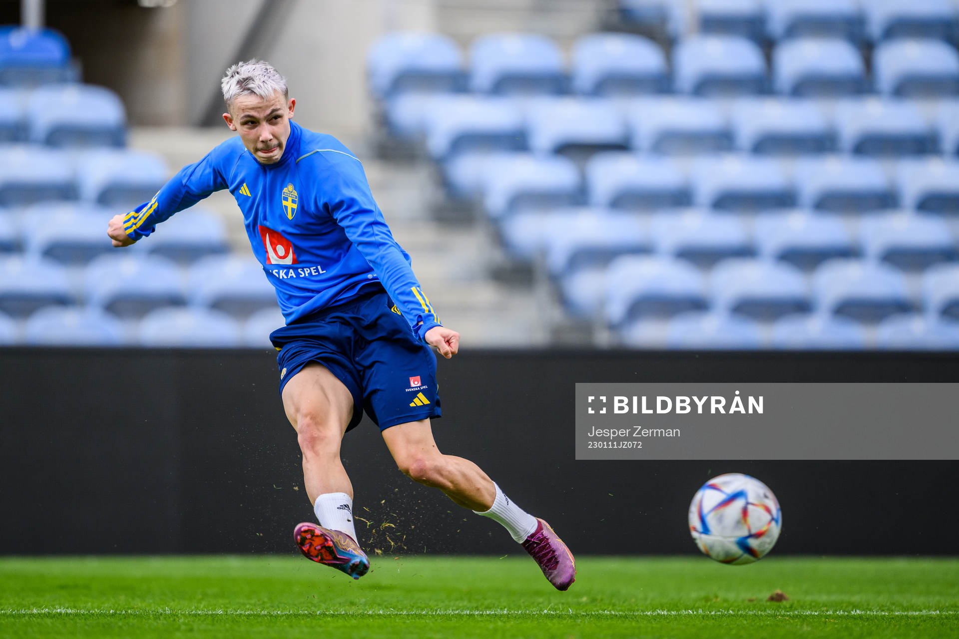 Jacob Ondrejka of the Swedish men's football national team