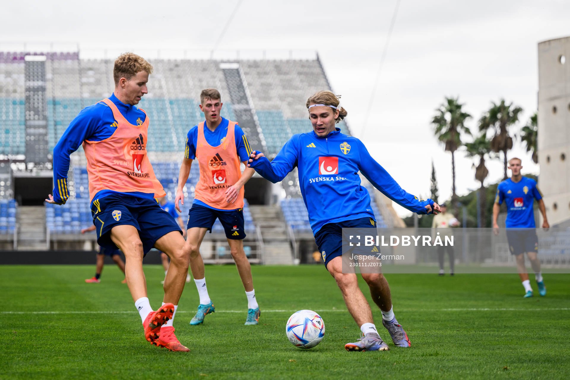 Samuel Gustafson and Sebastian Nanasi of the Swedish men's