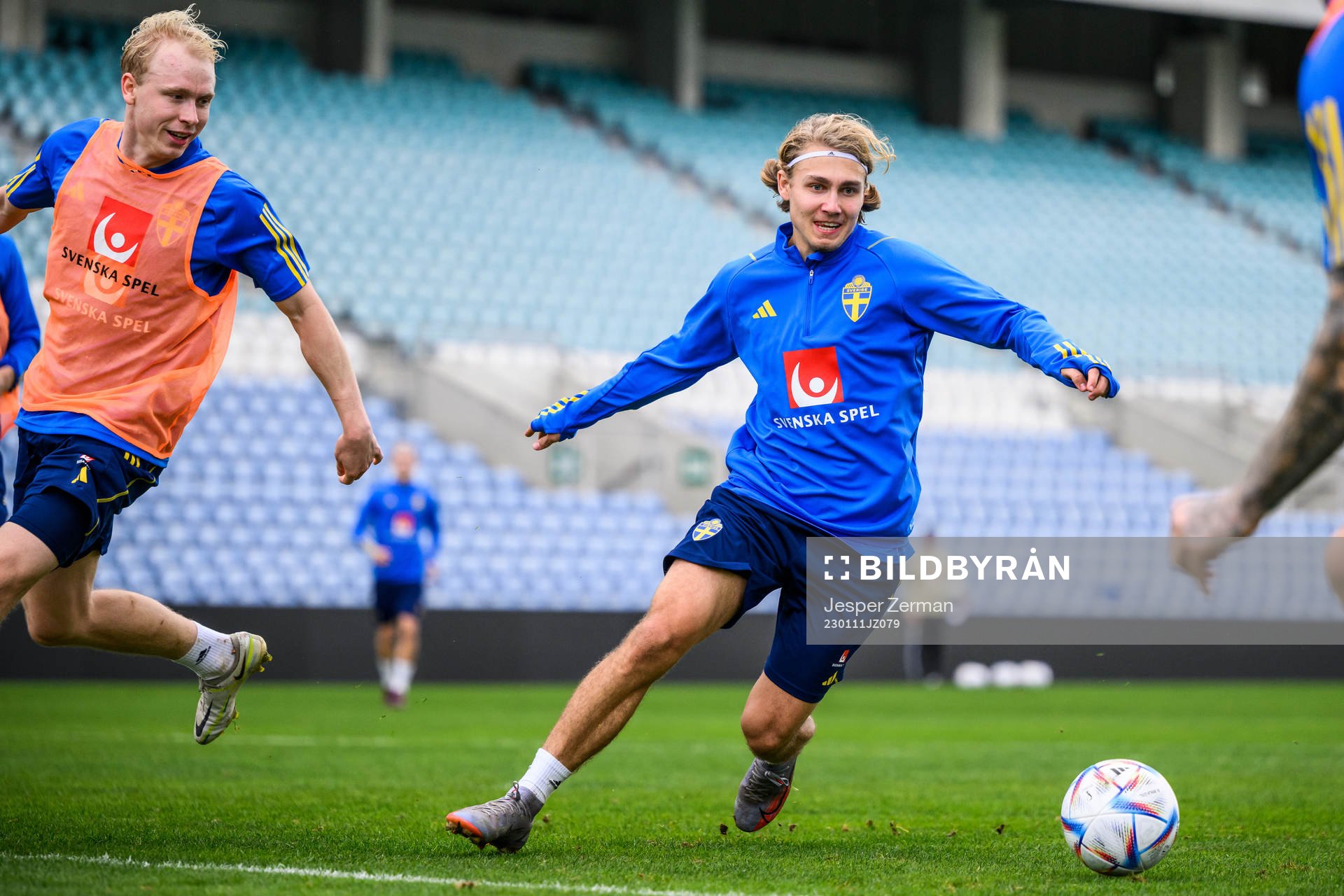 André Boman and Sebastian Nanasi of the Swedish men's