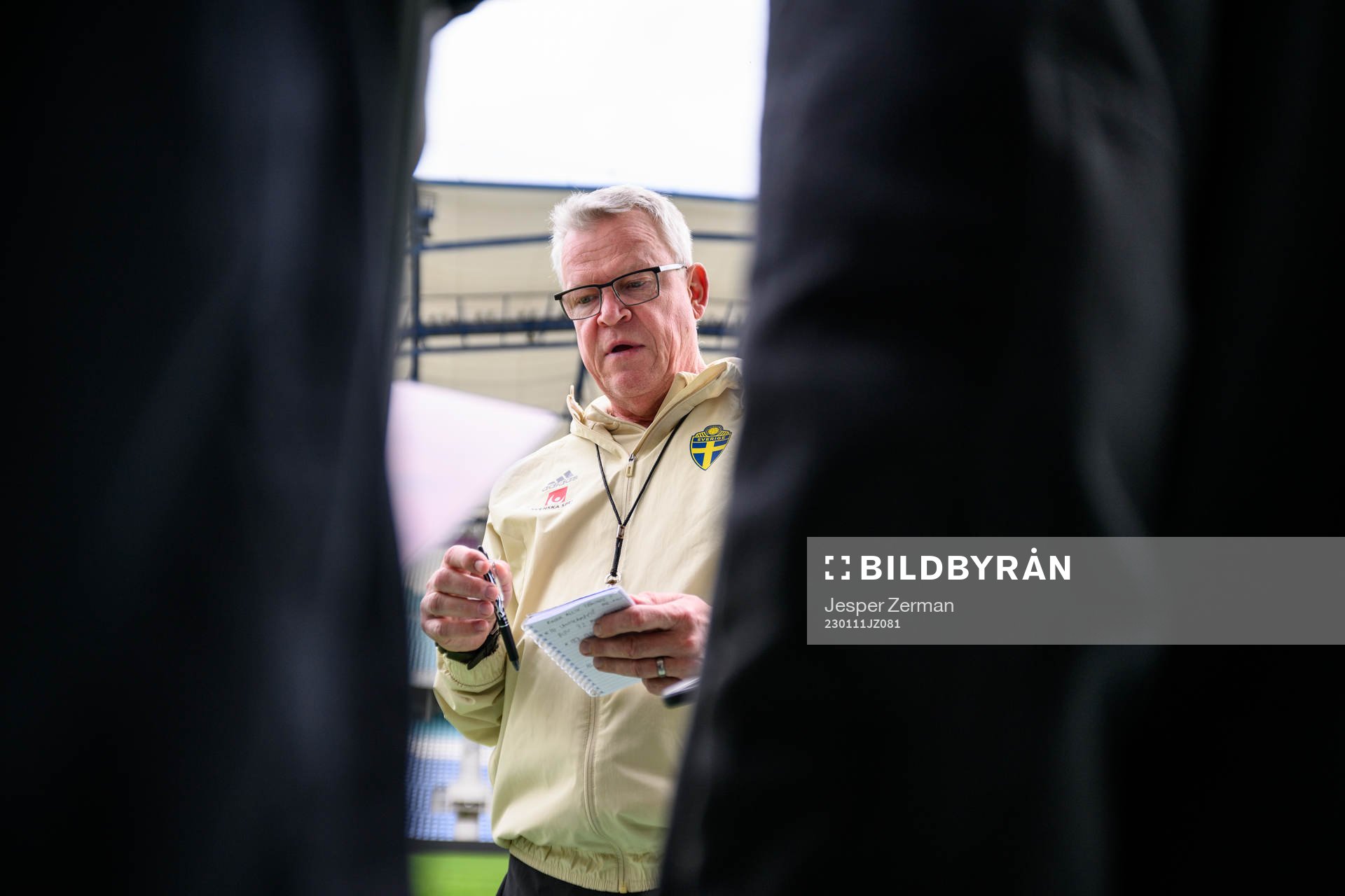 head coach Janne Andersson of the Swedish men's football