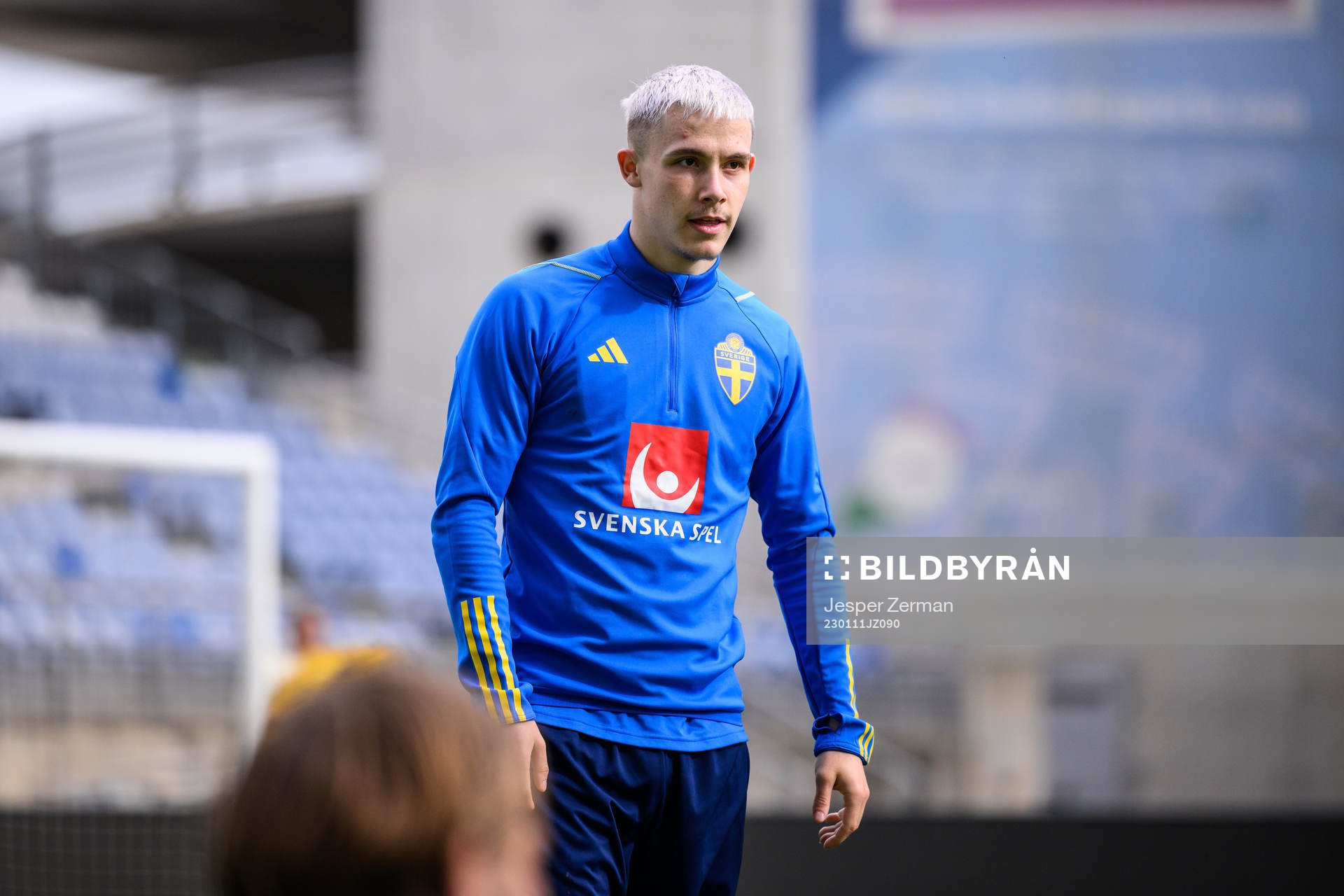 Jacob Ondrejka of the Swedish men's football national team
