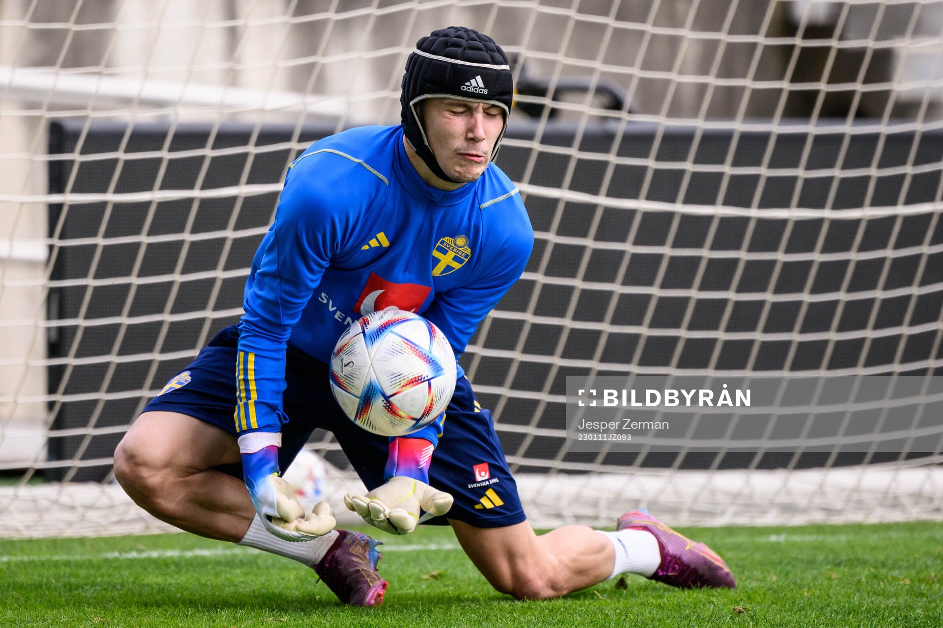 Jacob Ondrejka of the Swedish men's football national team