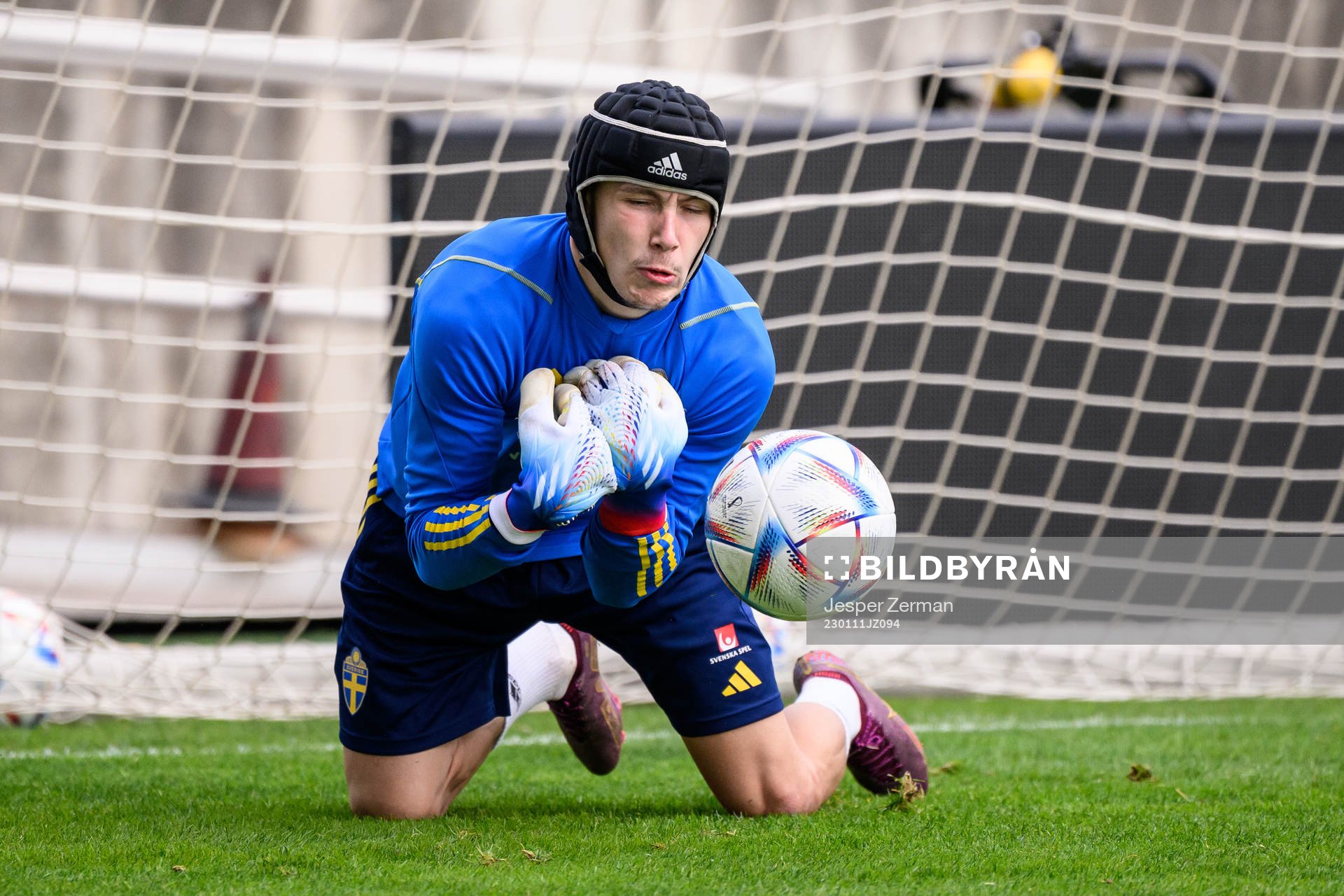Jacob Ondrejka of the Swedish men's football national team