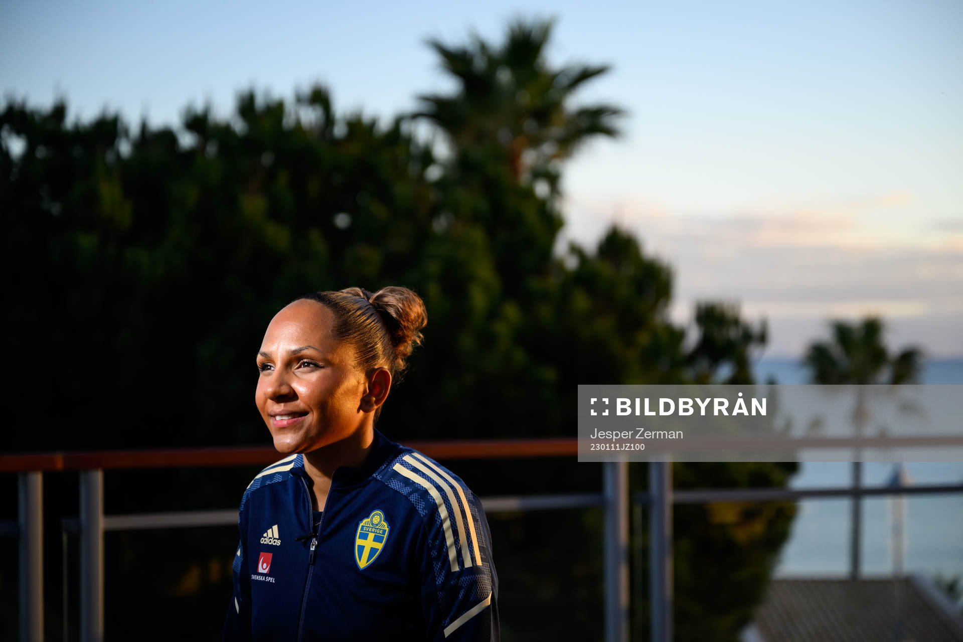 Madelen Janogy of the Swedish women's national football