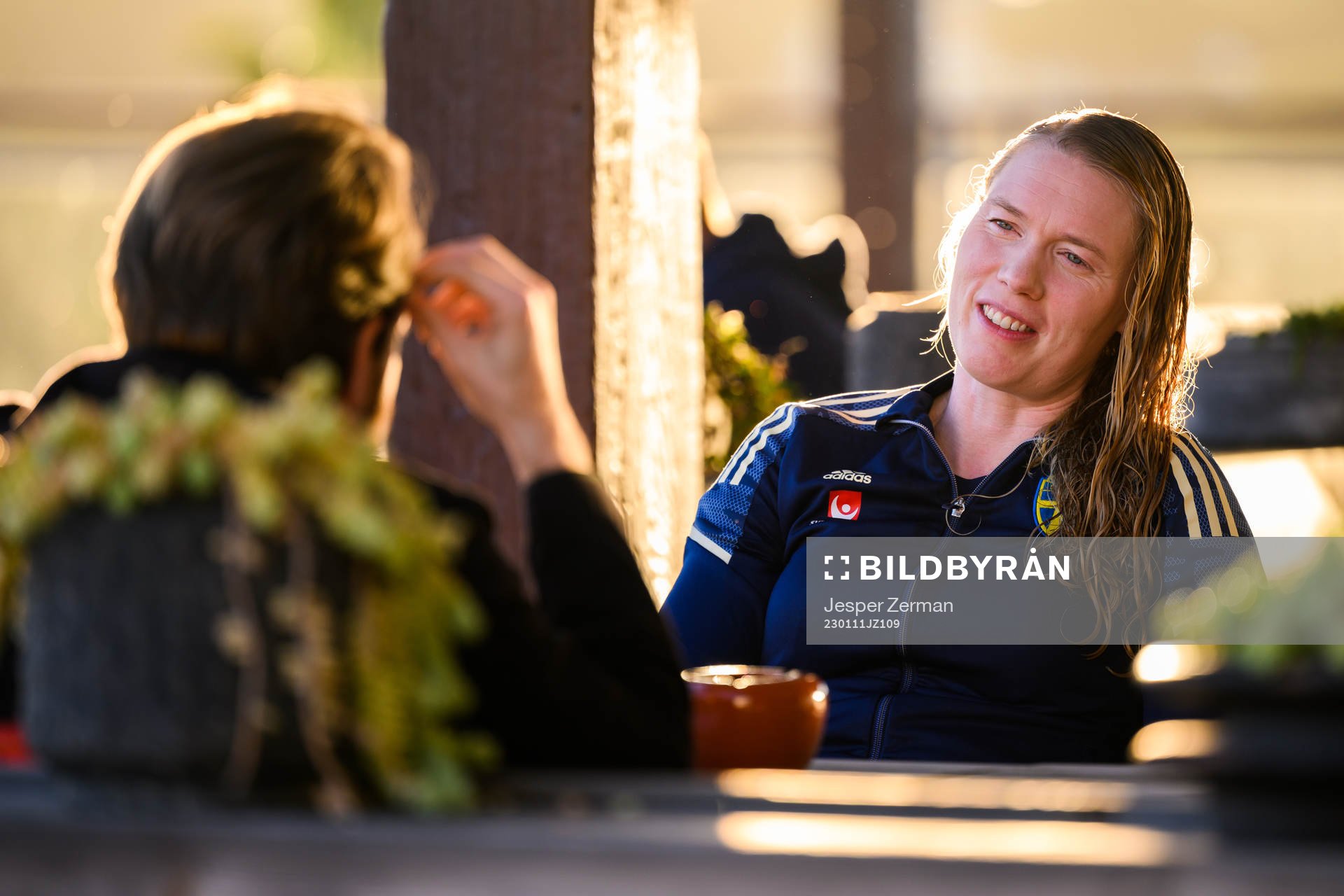 goalkeeper Hedvig Lindahl of the Swedish women's national