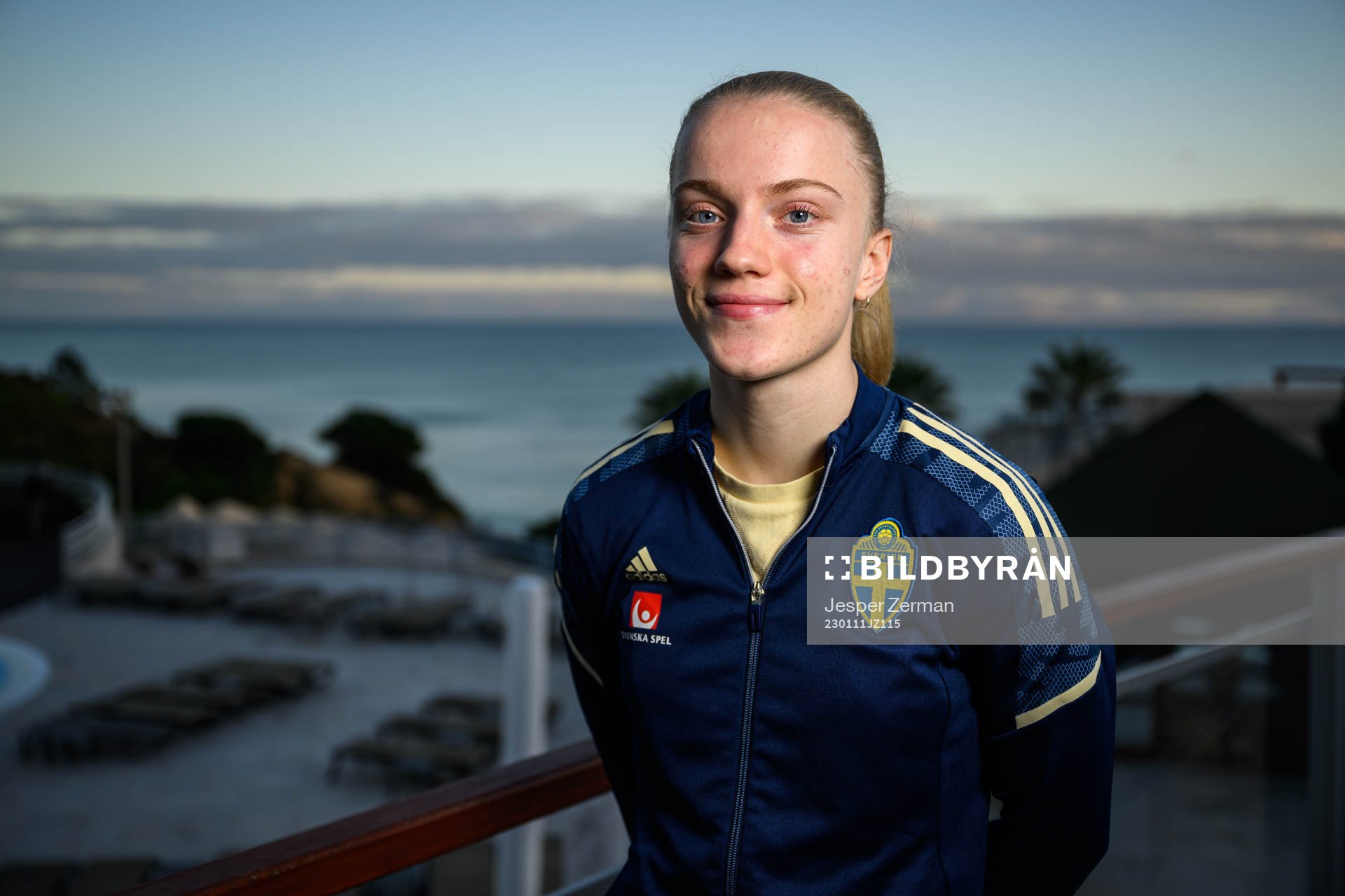 Anna Sandberg of the Swedish women's national football team