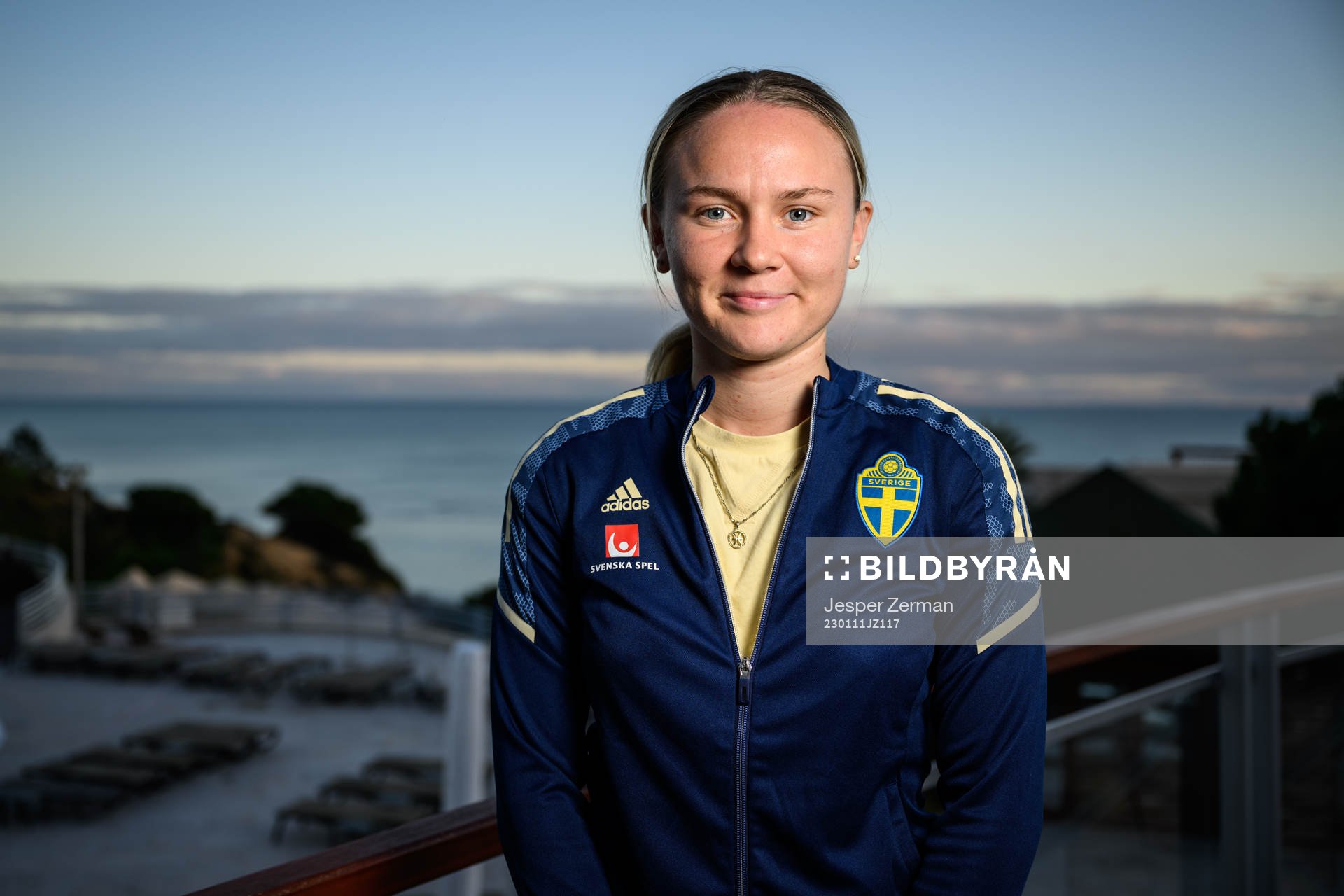 Matilda Vinberg of the Swedish women's national football