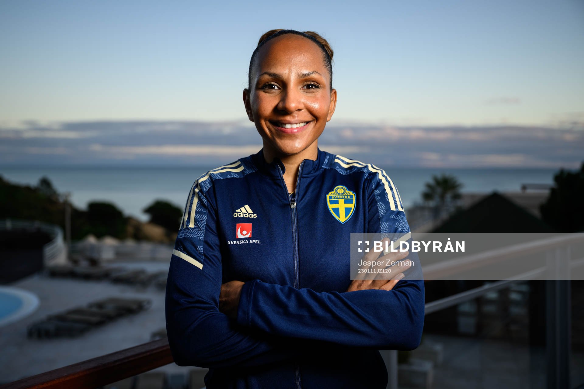 Madelen Janogy of the Swedish women's national football