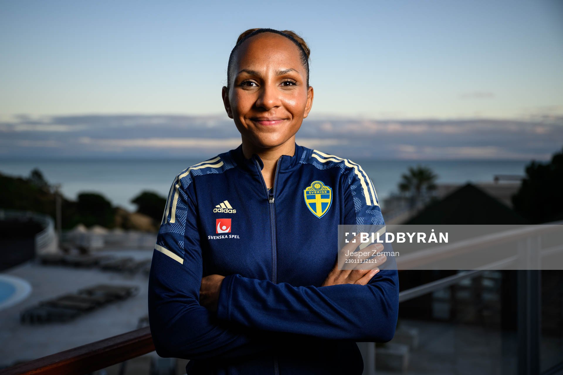 Madelen Janogy of the Swedish women's national football