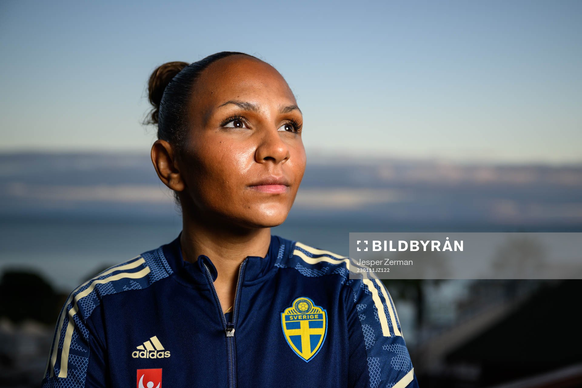 Madelen Janogy of the Swedish women's national football