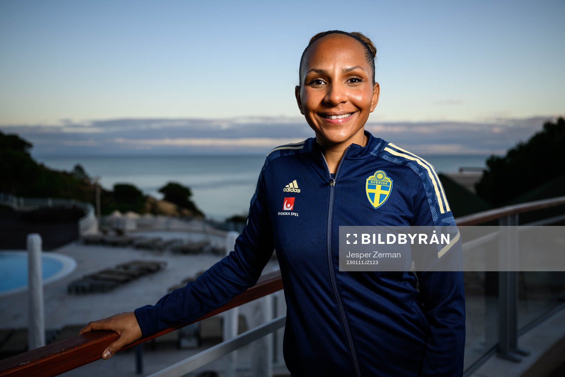 Madelen Janogy of the Swedish women's national football