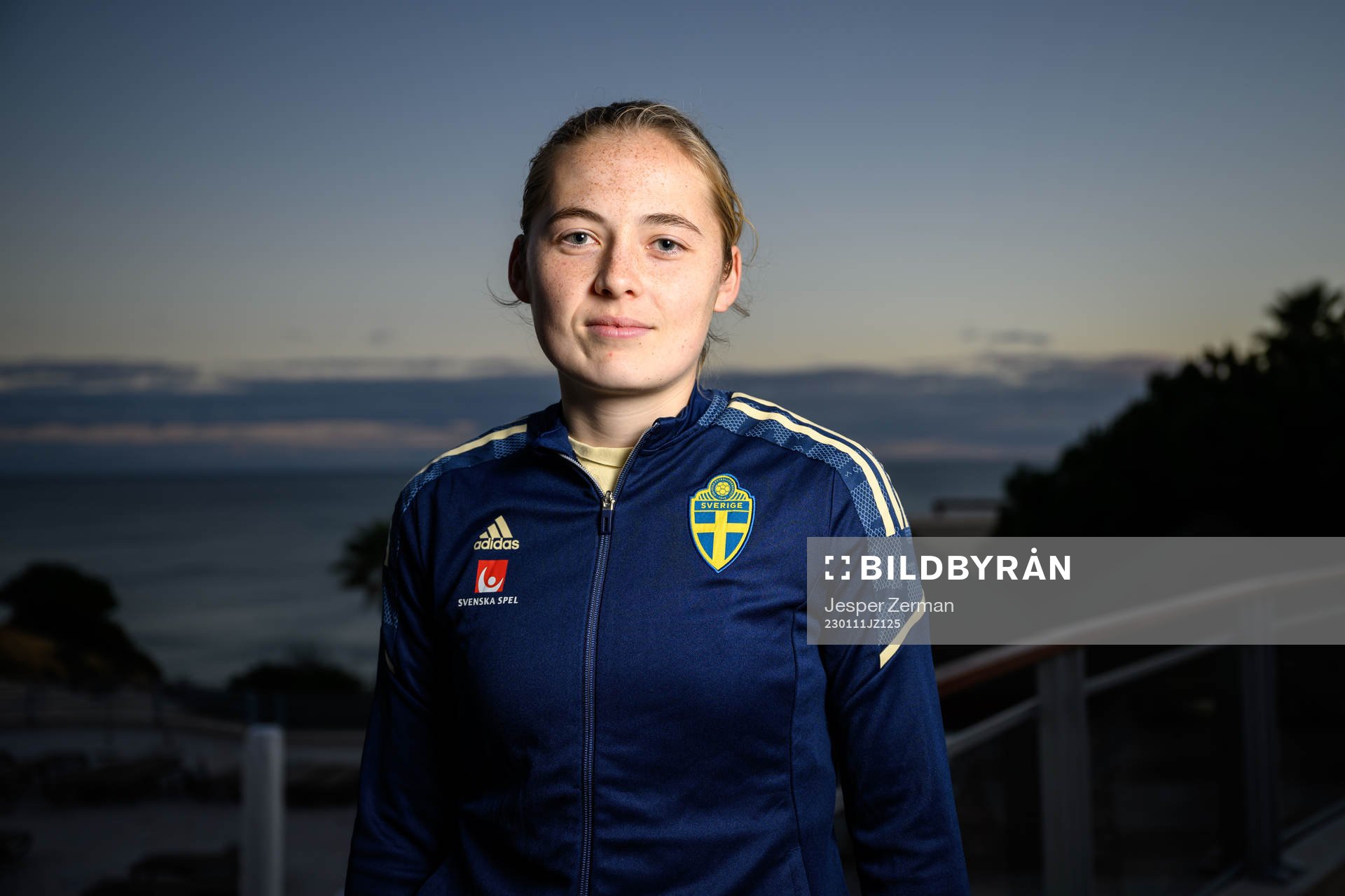 Paulina Nyström of the Swedish women's national football