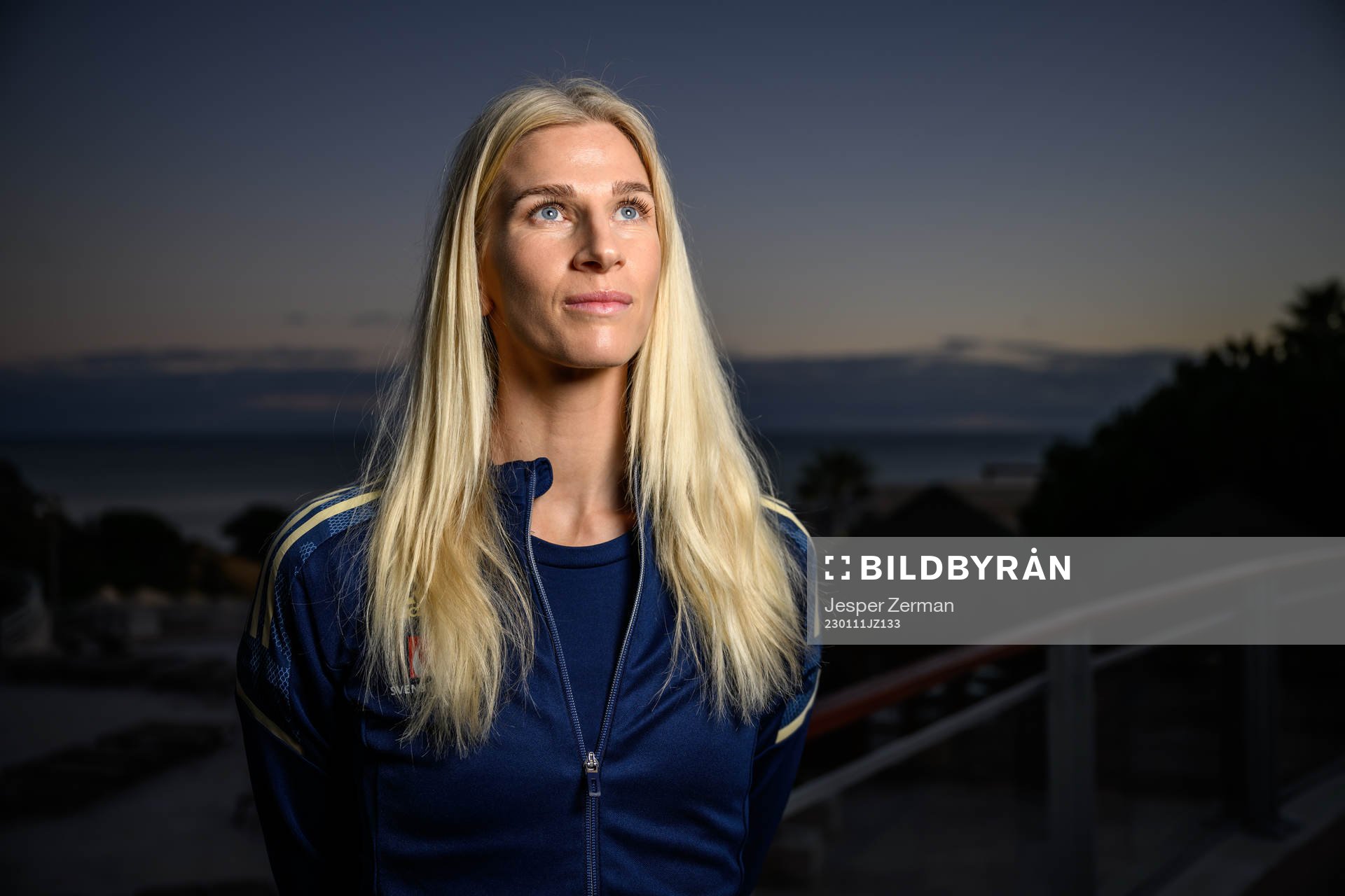 Sofia Jakobsson of the Swedish women's national football