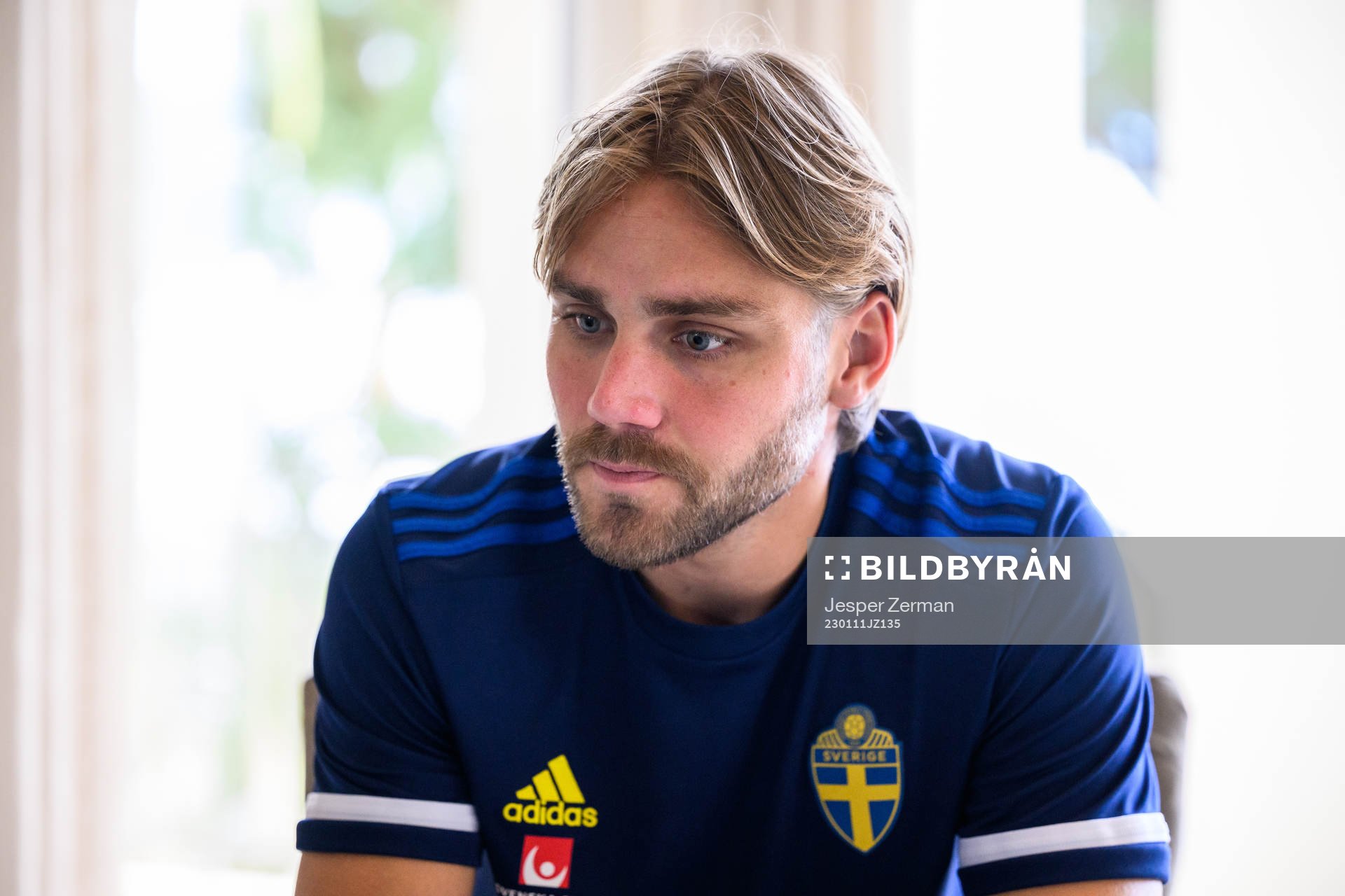 Christoffer Nyman of the Swedish men's football national