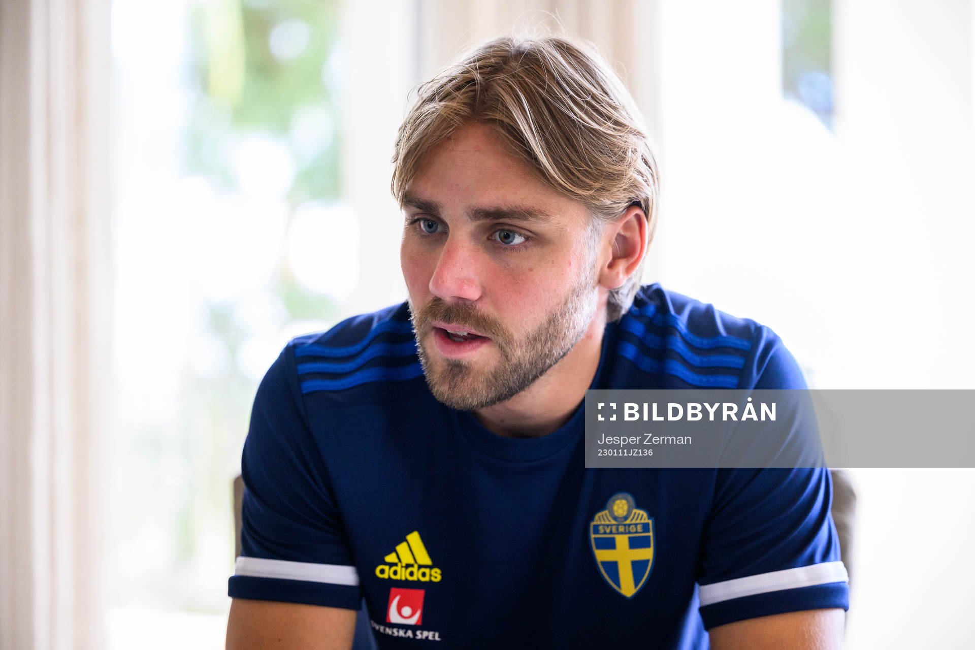 Christoffer Nyman of the Swedish men's football national