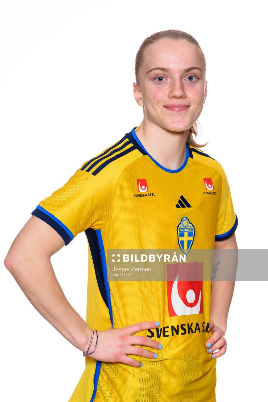 Anna Sandberg of the Swedish women's football national team