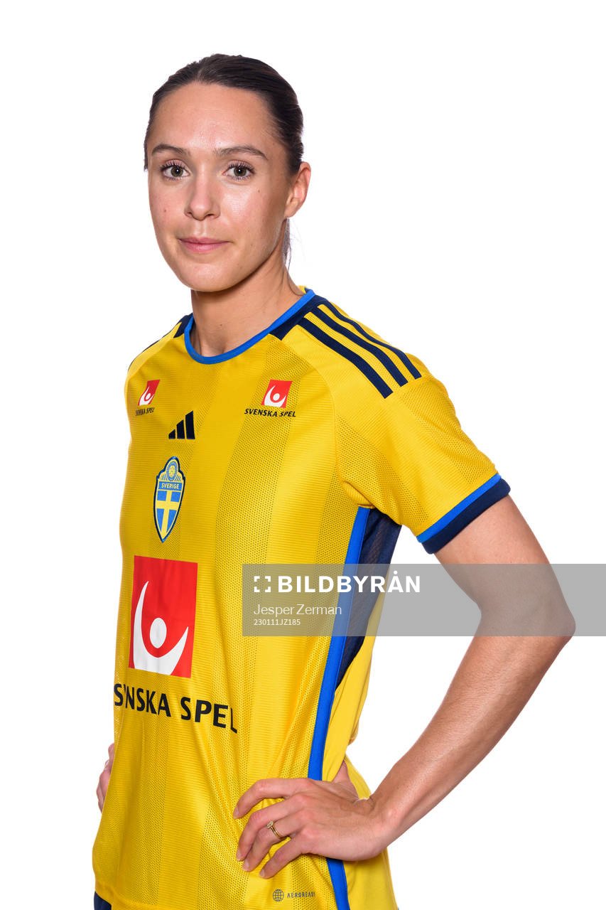 Felicia Rogic of the Swedish women's football national team