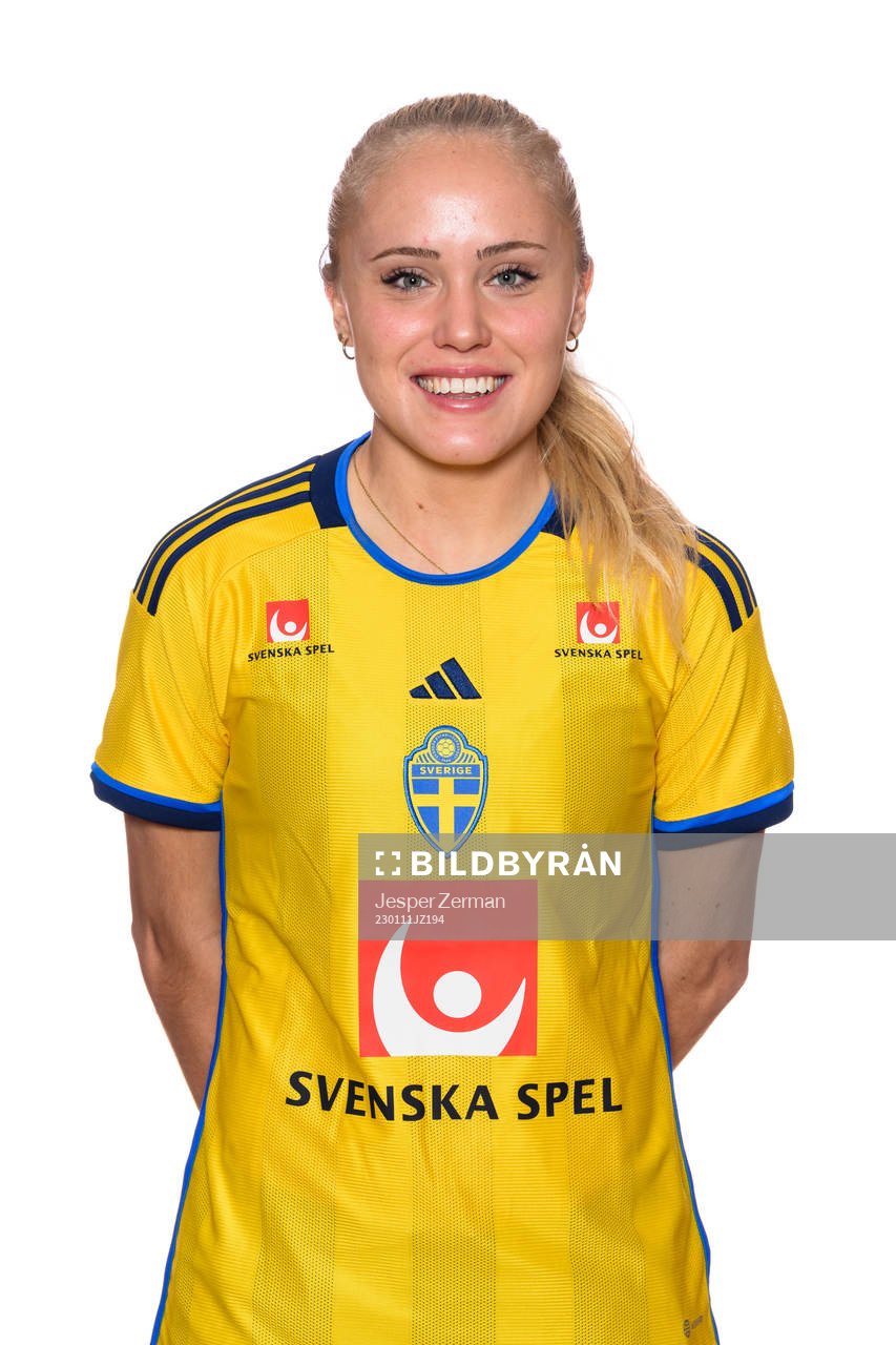 Alva Selerud of the Swedish women's football national team