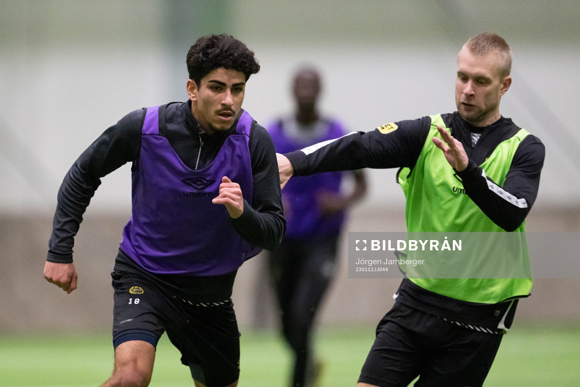 Ahmed Qasem och Johan Larsson