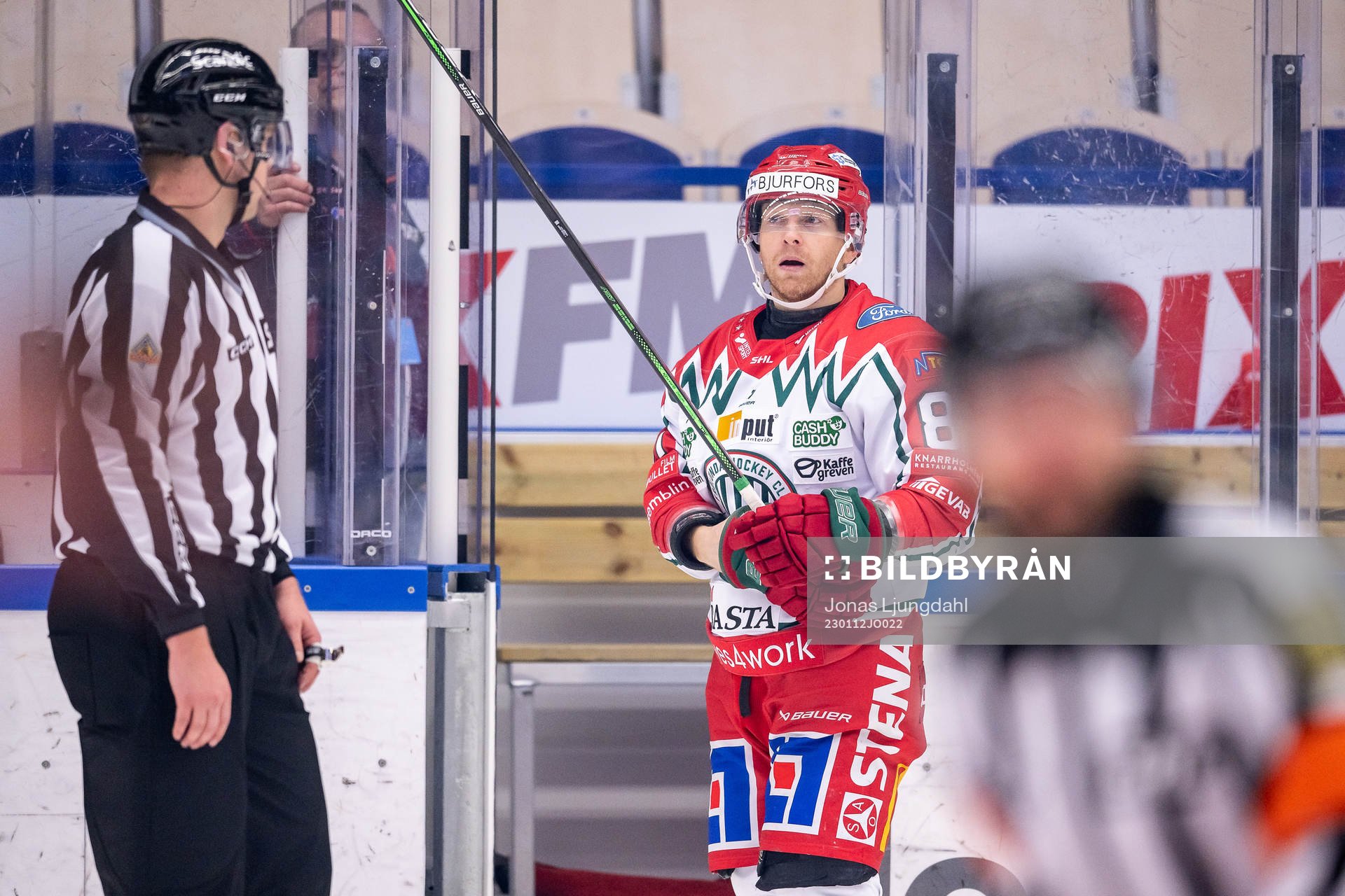 Frölundas Ryan Lasch blir utvisad
