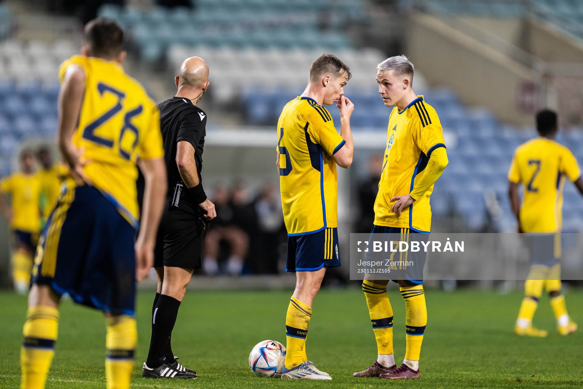 Elias Andersson and Jacob Ondrejka of Sweden