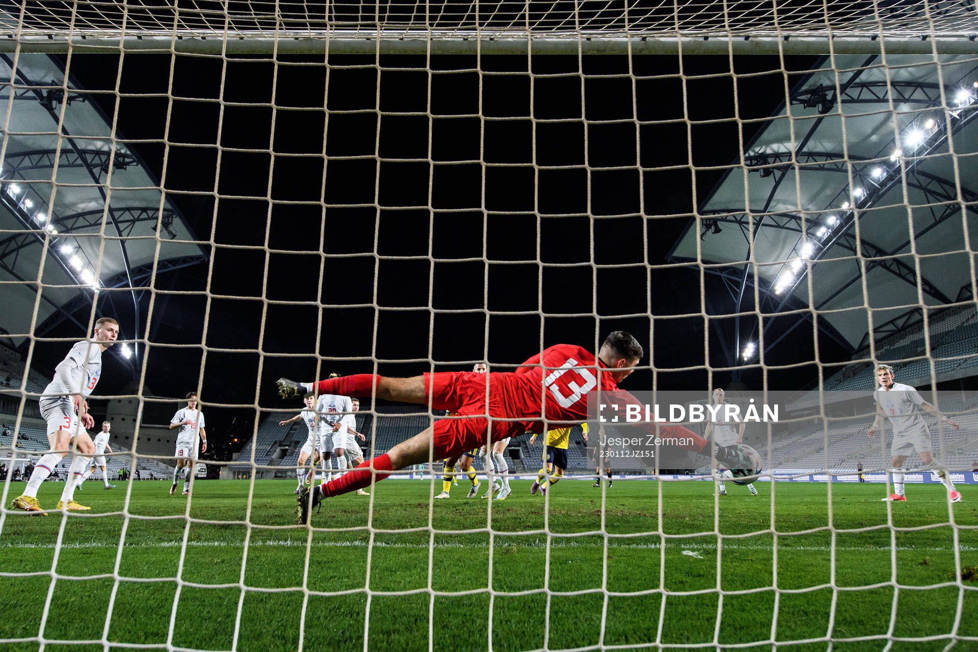 goalkeeper Hakon Rafn Valdimarsson of Iceland