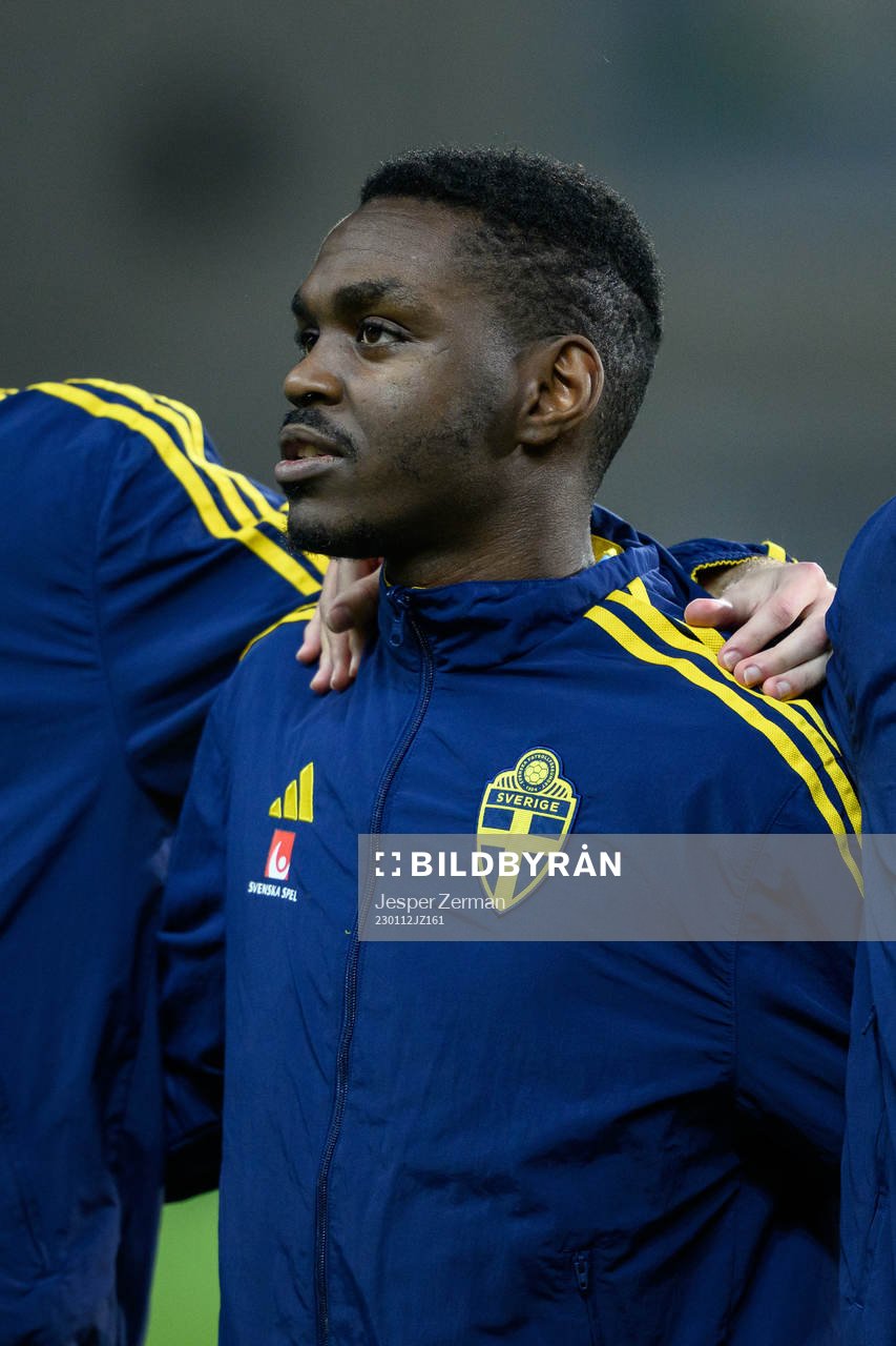 Joel Asoro of Sweden