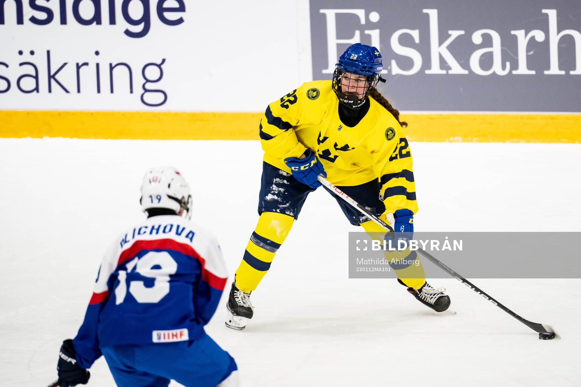 Sara Lindqvist of Sweden