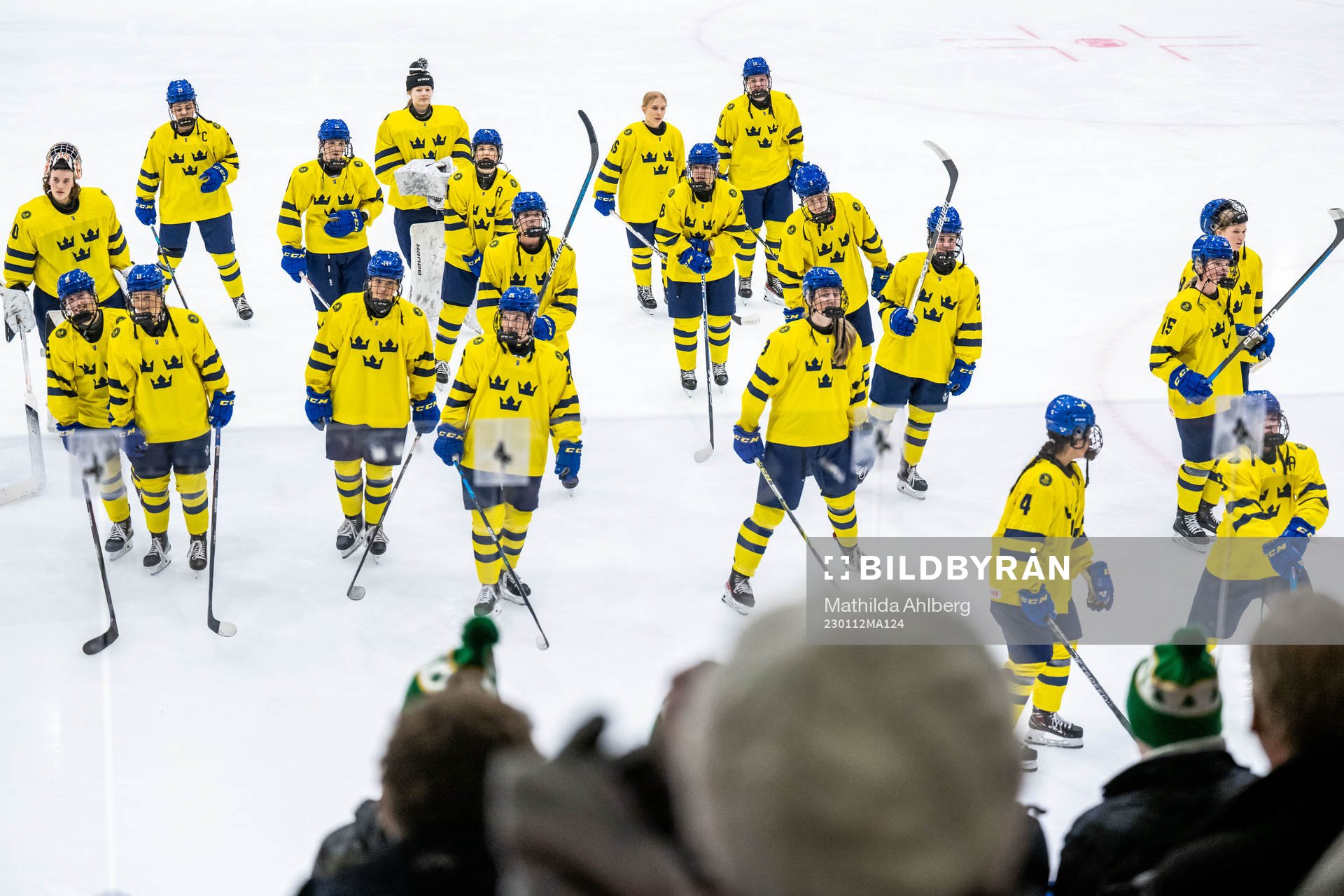 Player of Sweden celebrate