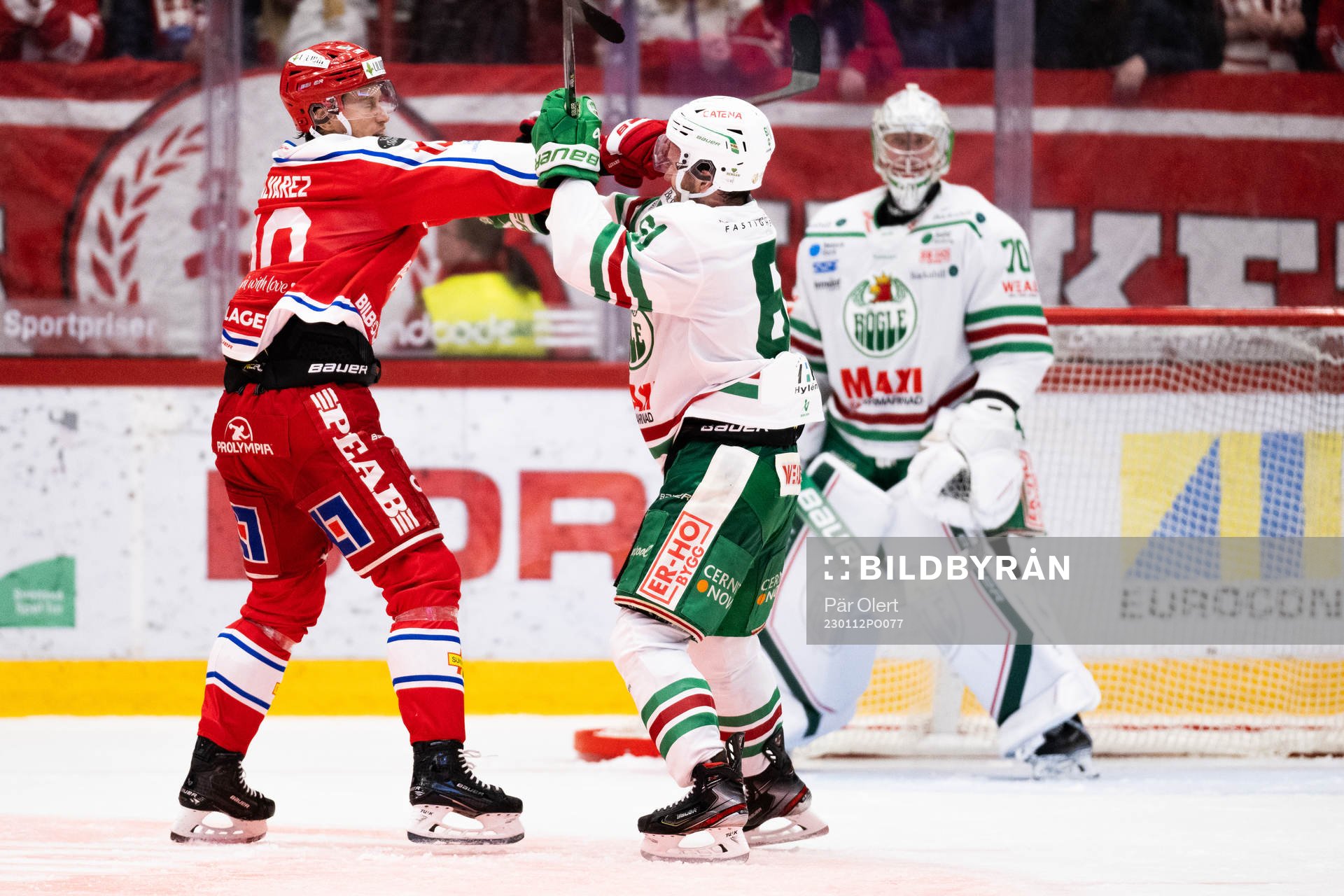 Timrås Robin Alvarez och Rögles Ludvig Larsson