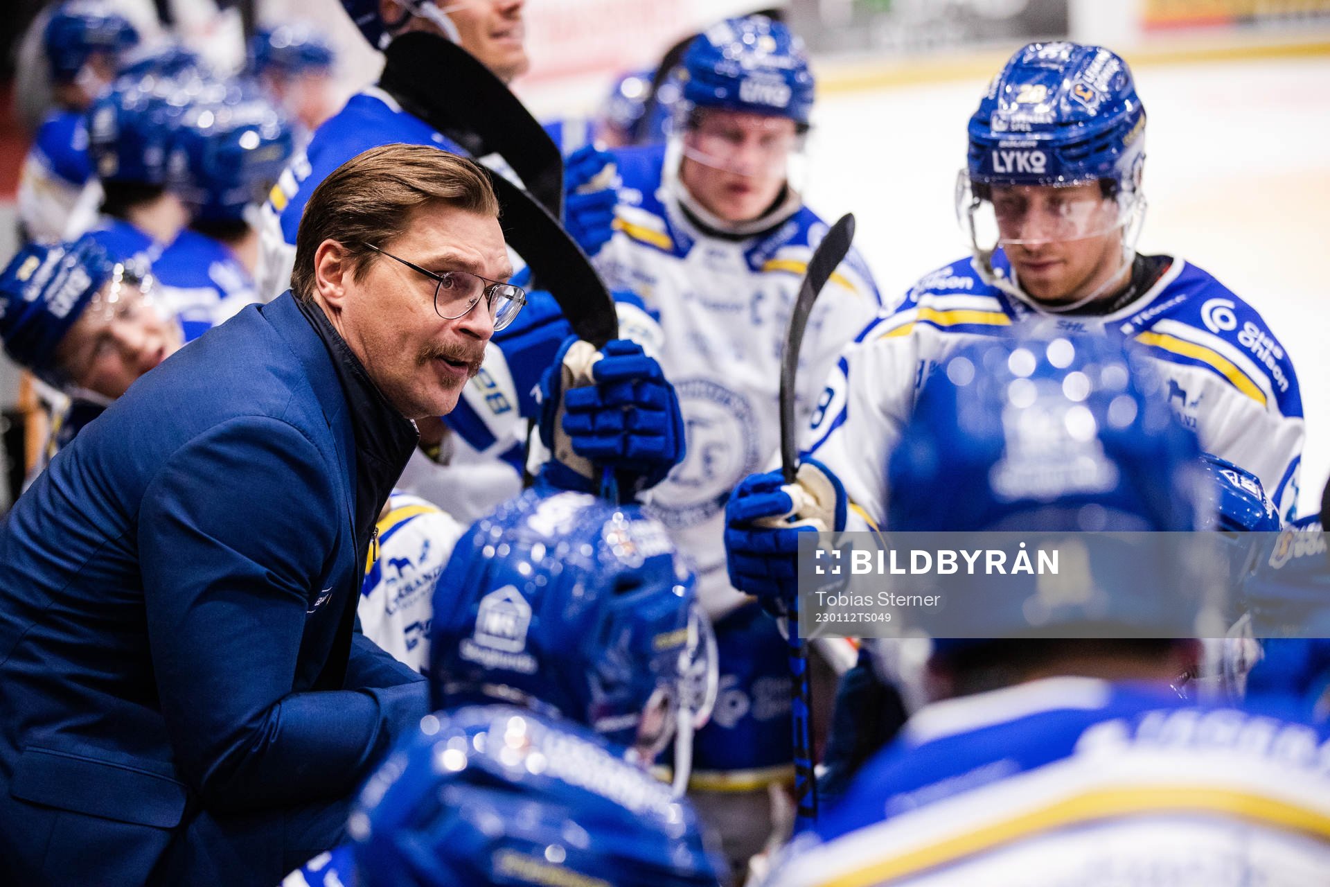 Leksands tränare Björn Hellkvist
