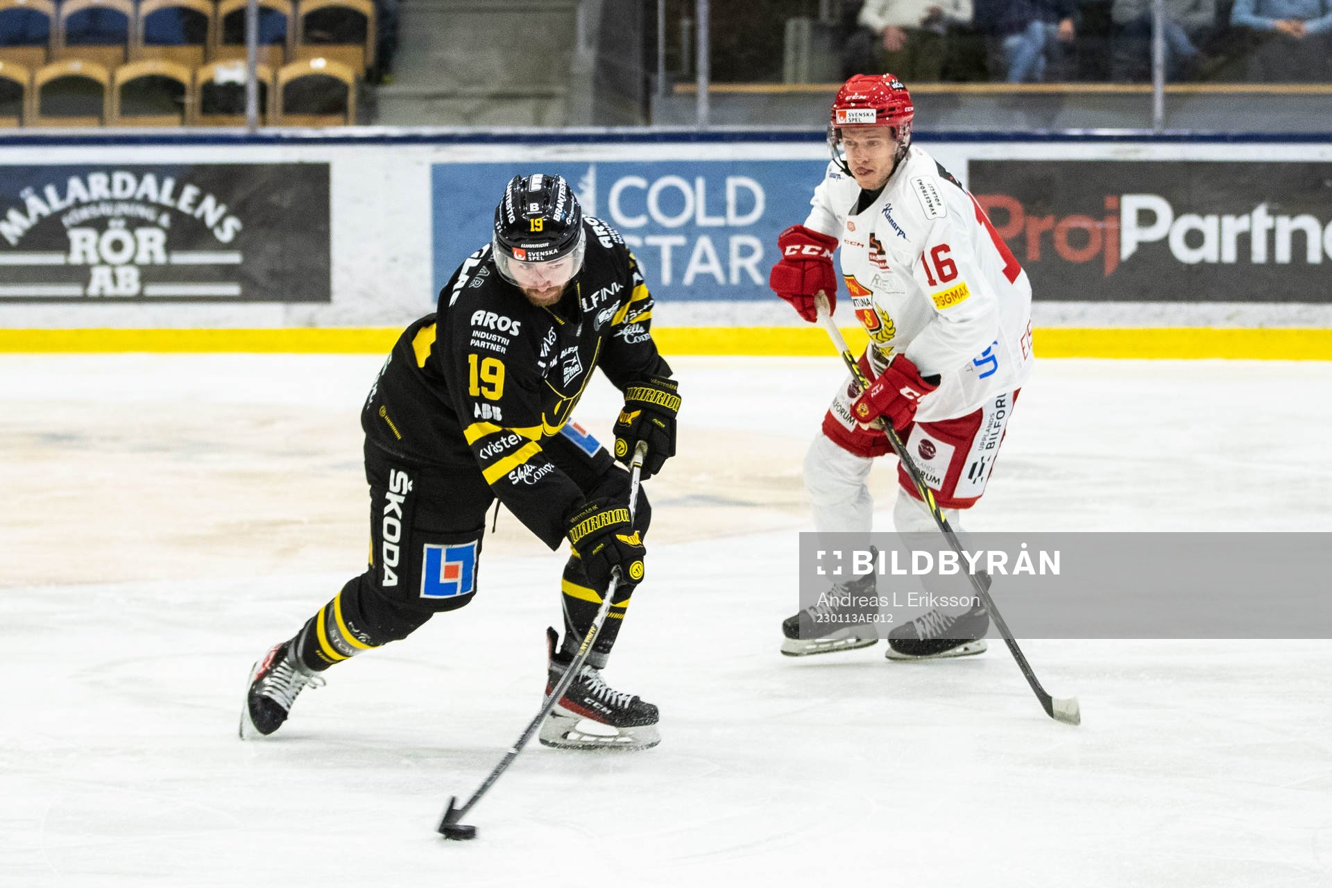 Västerås Blake Speers och Almtunas Magnus Eisenmenger