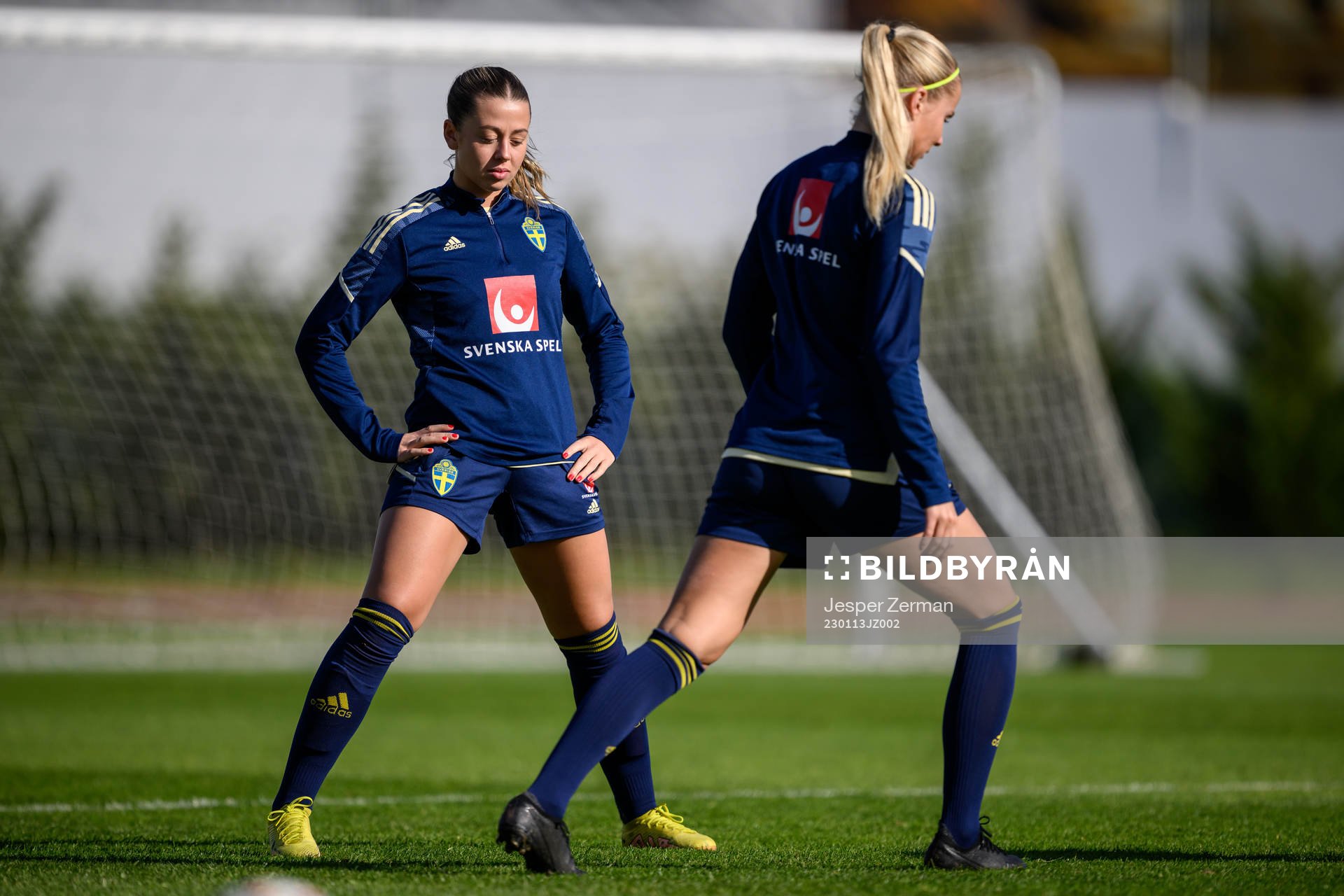 Cornelia Kapocs of the Swedish women's national football