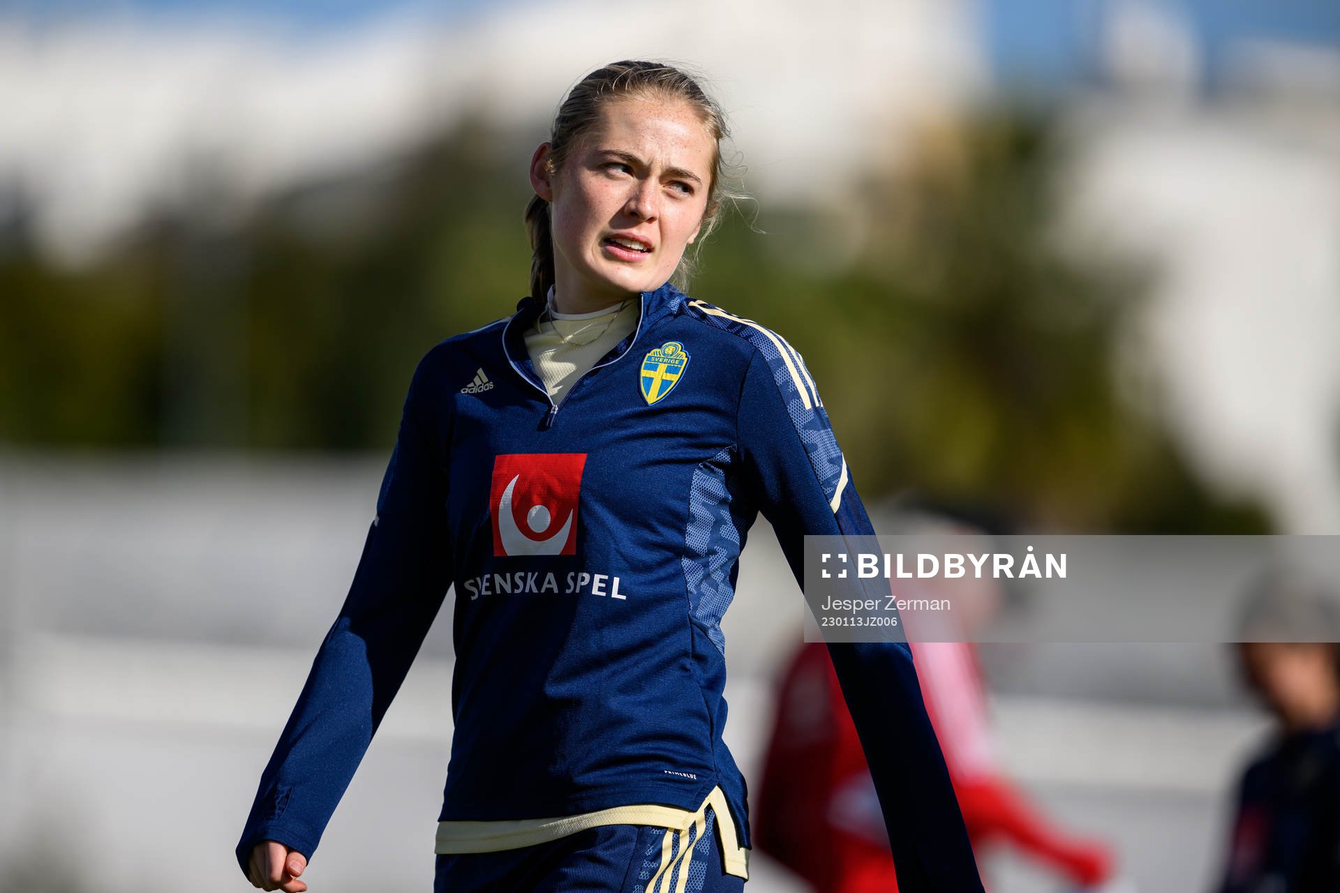 Paulina Nyström of the Swedish women's national football
