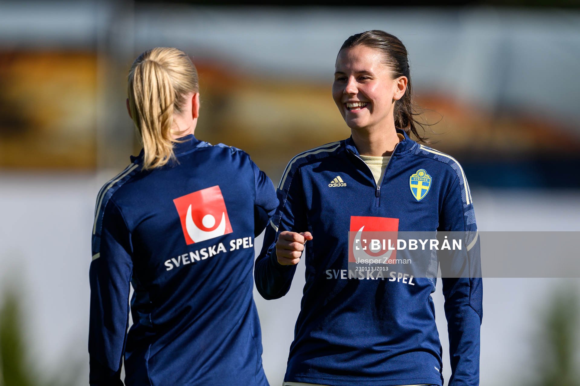Josefin Harrysson of the Swedish women's national football
